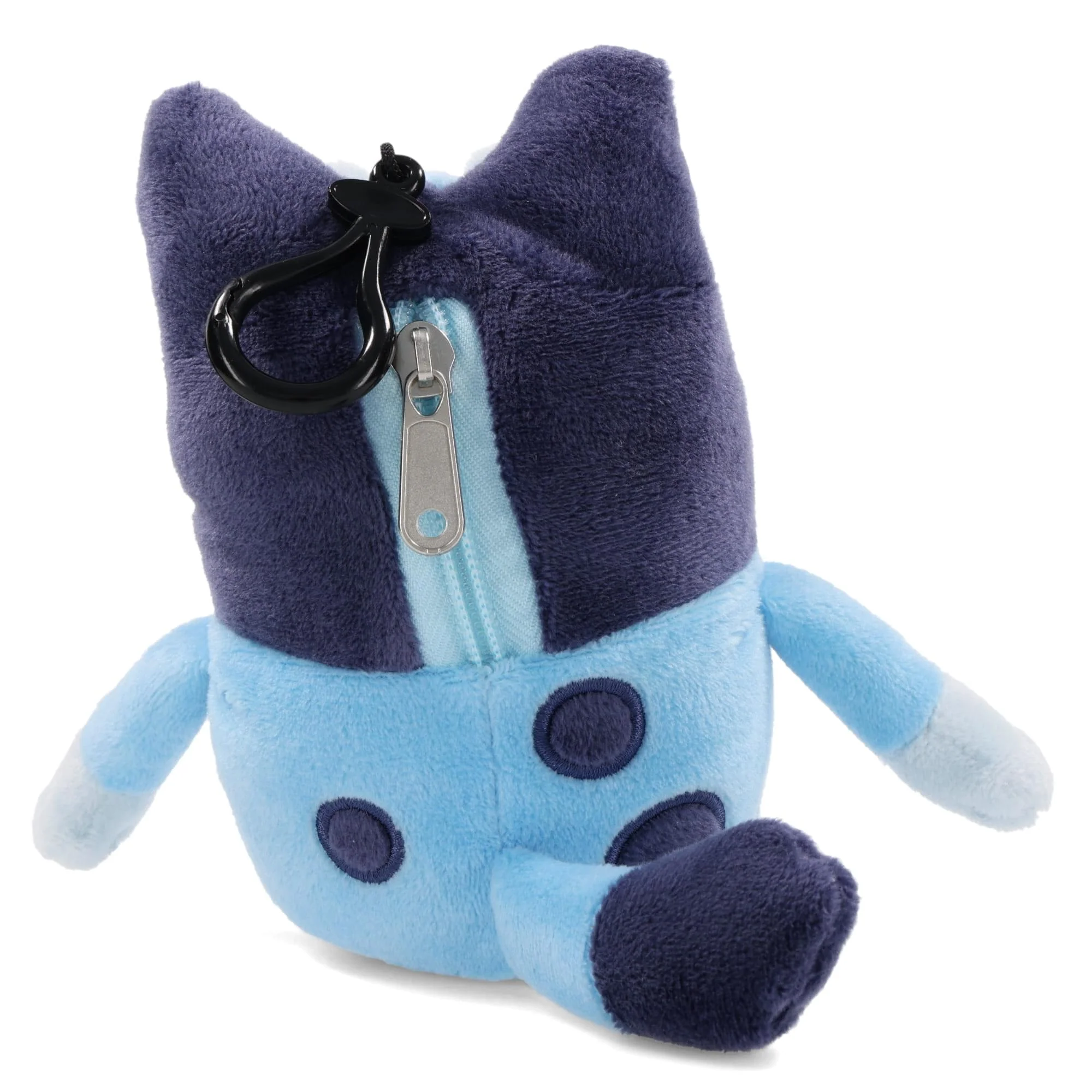 Bluey 8 Inch Zipper Plush with Backpack Clip - Image 4