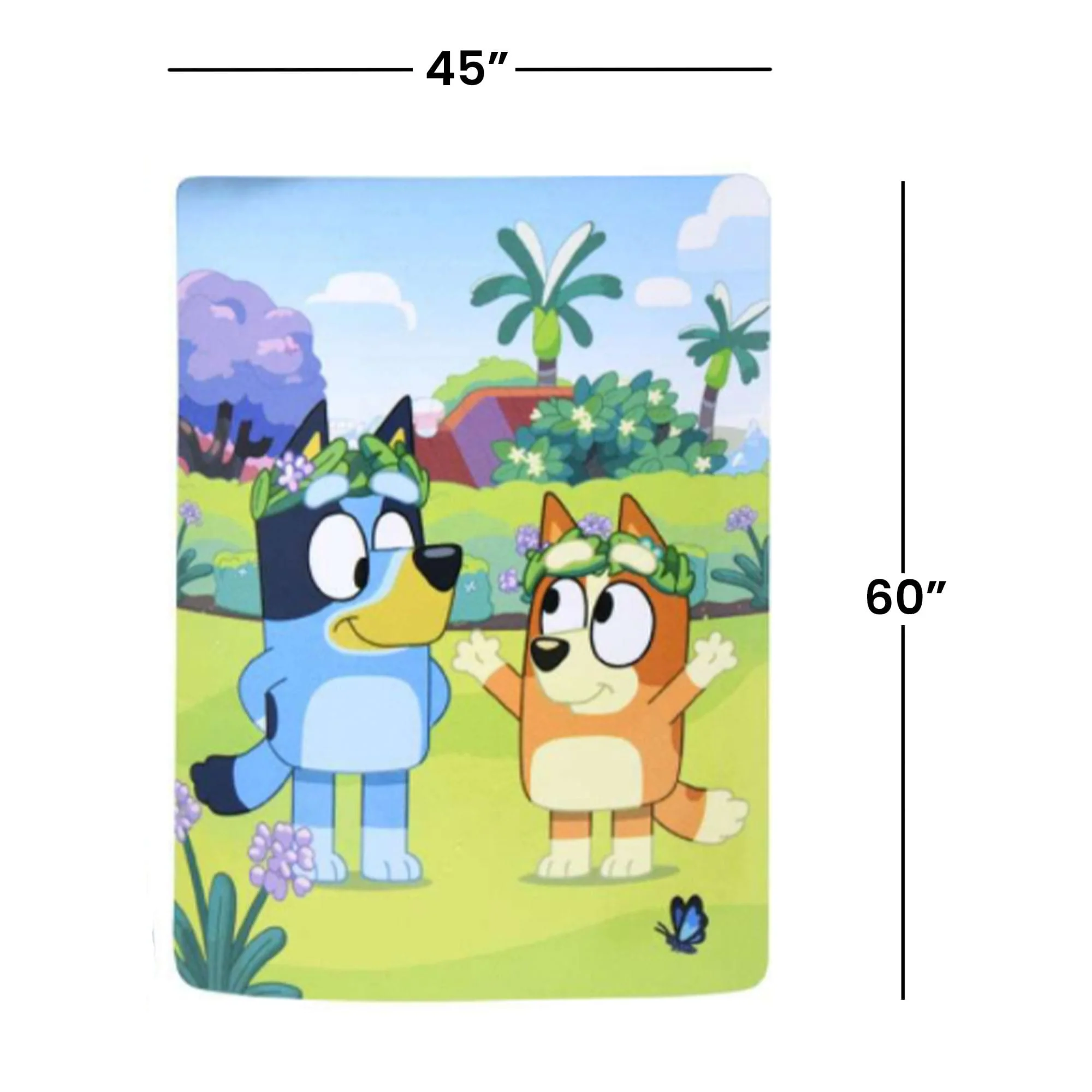 Bluey and Bingo 46 x 60 Inch Silk Touch Throw Blanket - Image 4