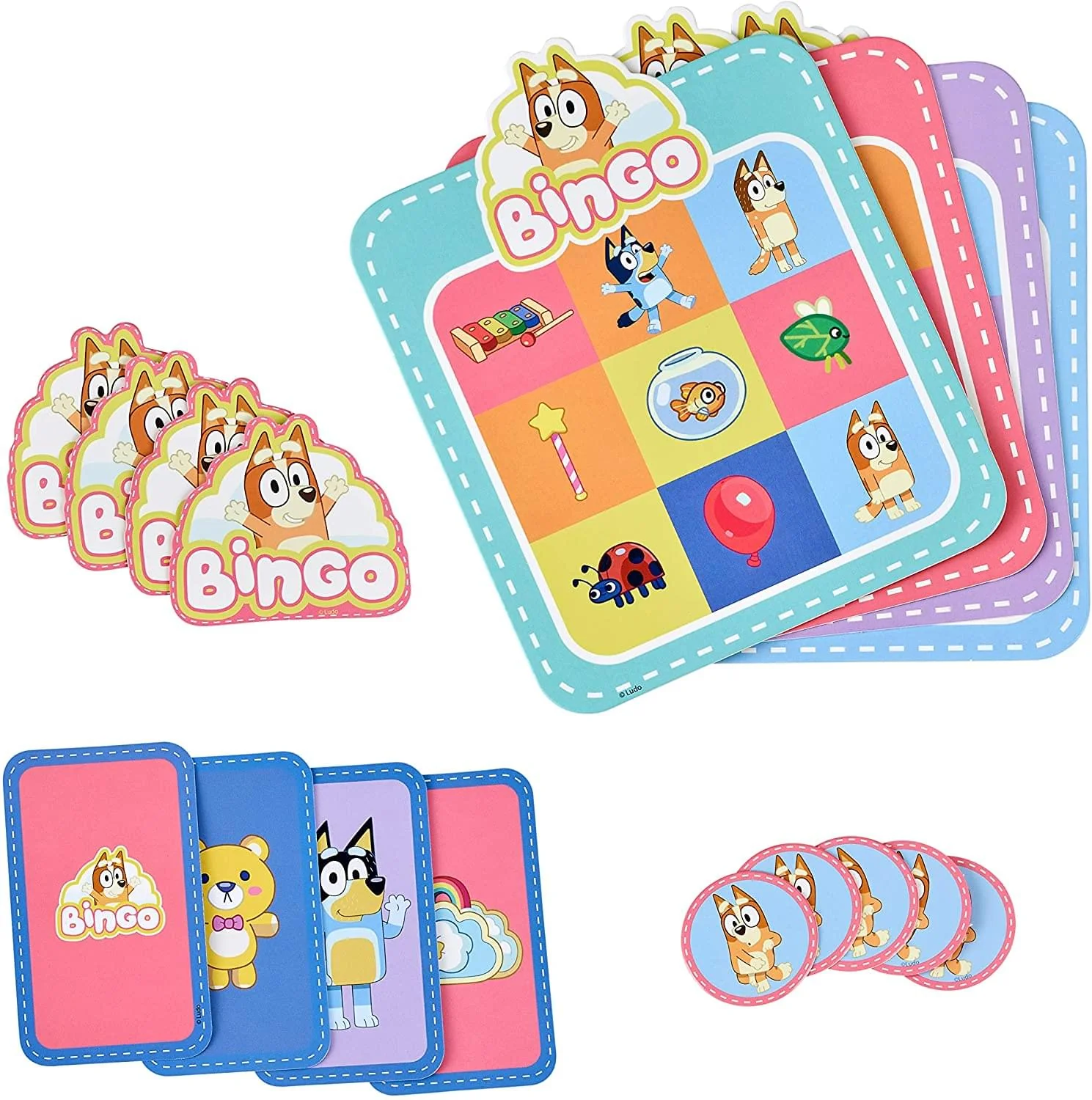 Bluey Bingo's Bingo Card Game | For 2-4 Players - Image 2