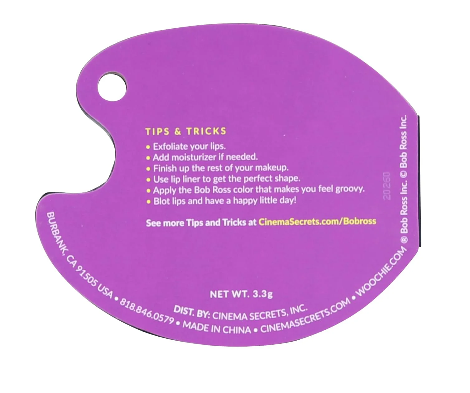 Bob Ross Happy Little Lip Palette Makeup Kit - Image 3