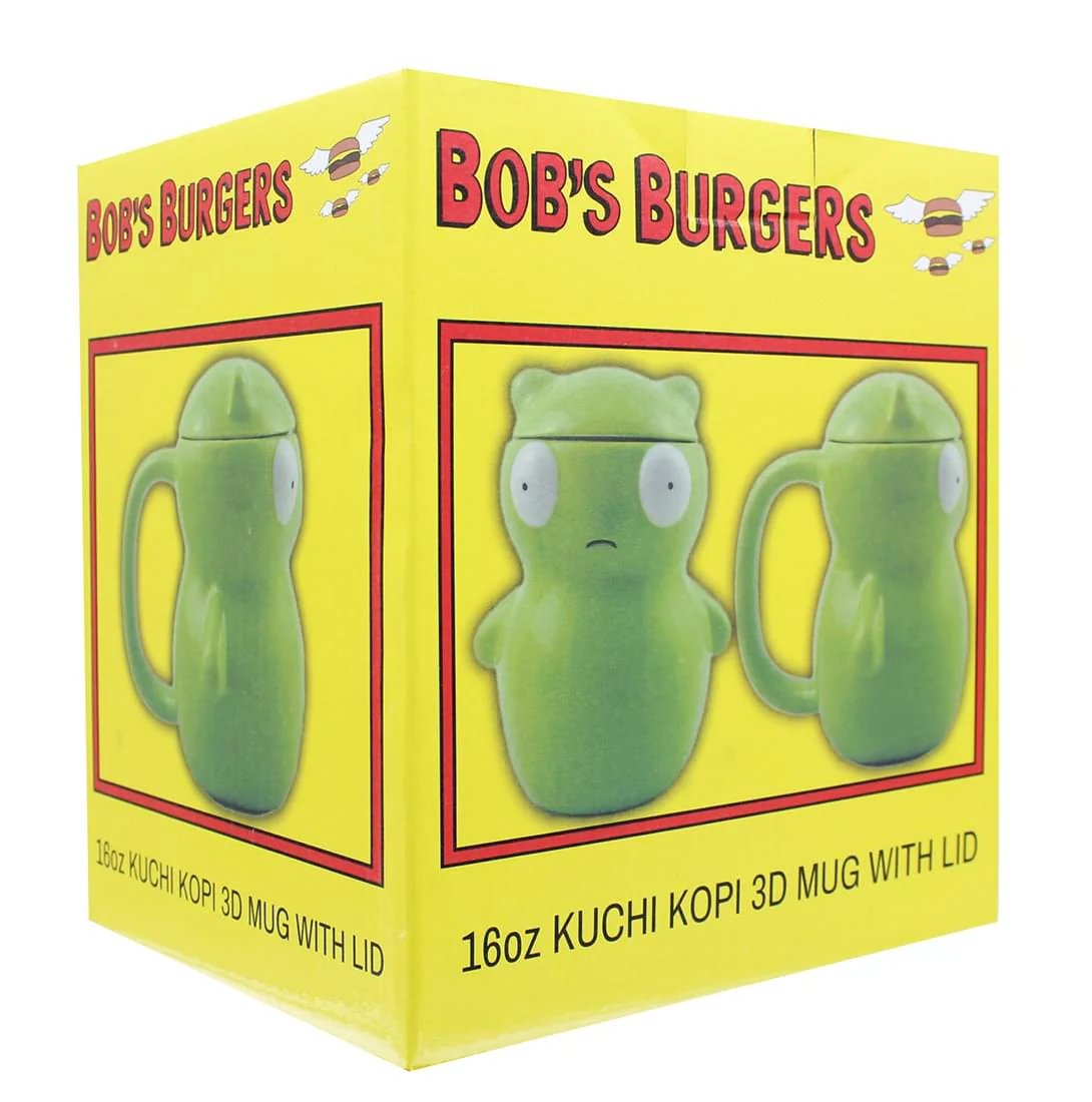 Bob's Burgers 16oz Molded Kuchi Kopi Mug w/ Lid - Image 3