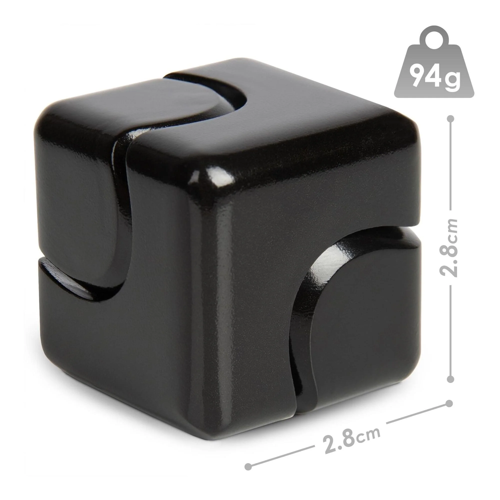 Bopster Fidget Spinner Cube | Black - Image 3
