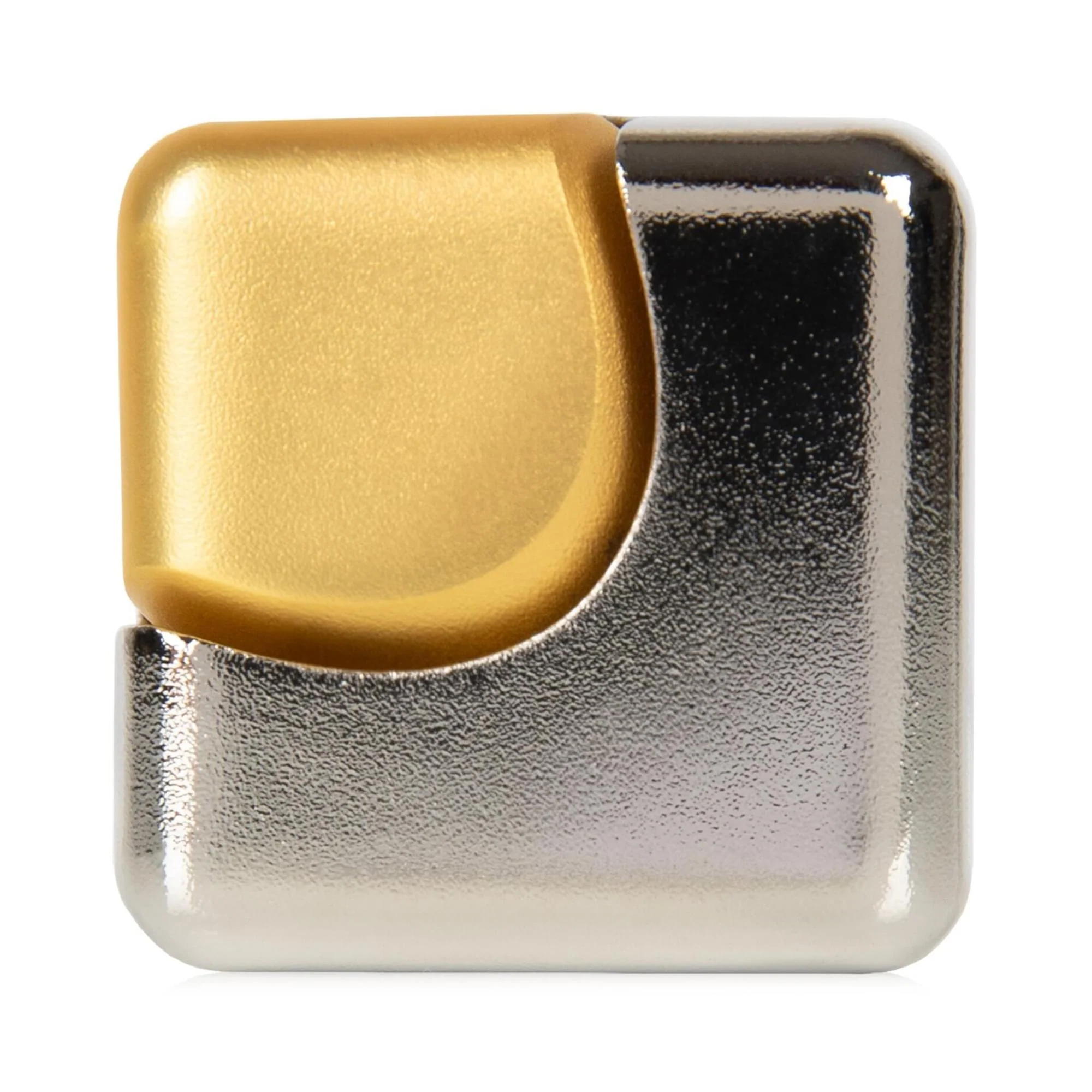 Bopster Fidget Spinner Cube | Silver & Gold - Image 2
