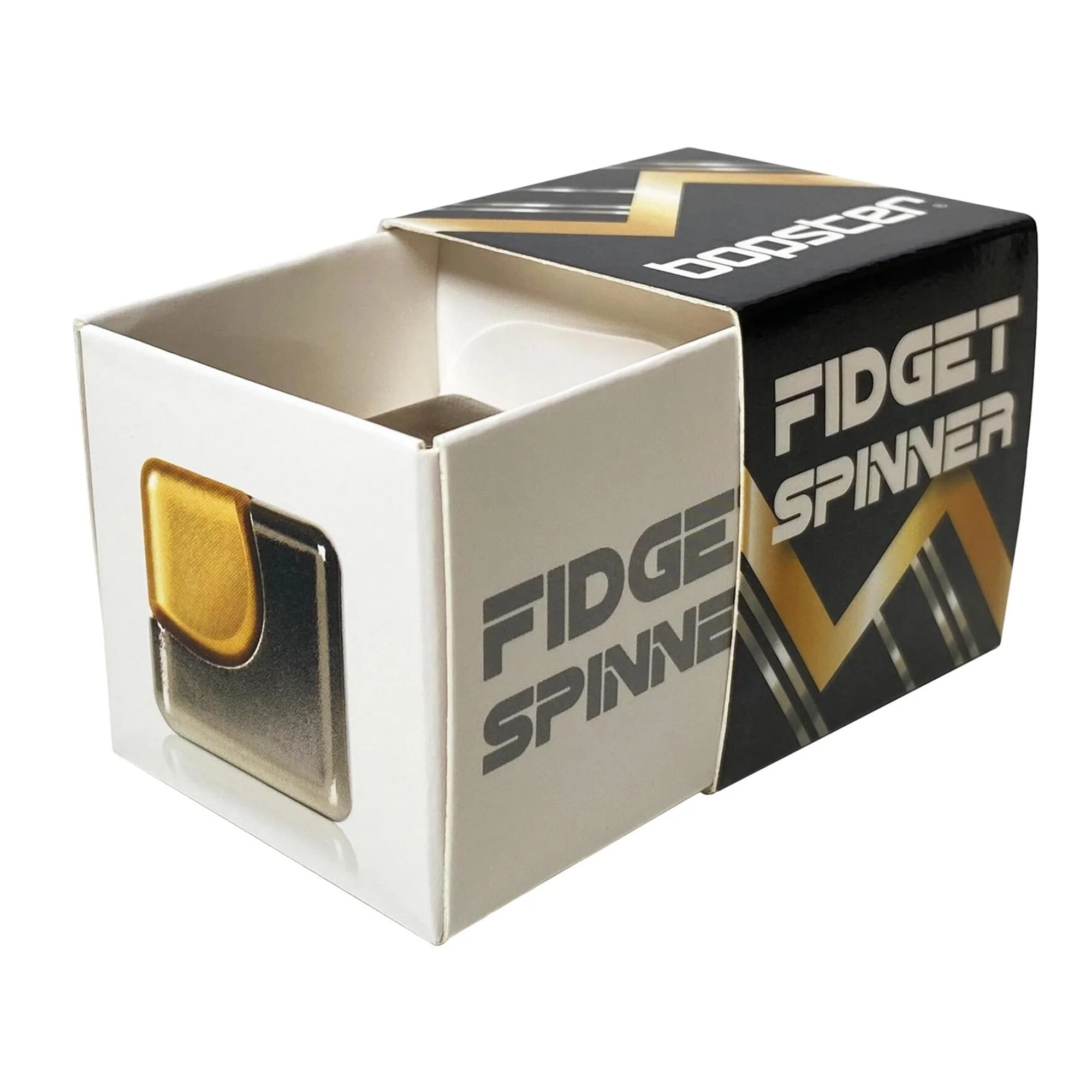 Bopster Fidget Spinner Cube | Silver & Gold - Image 7