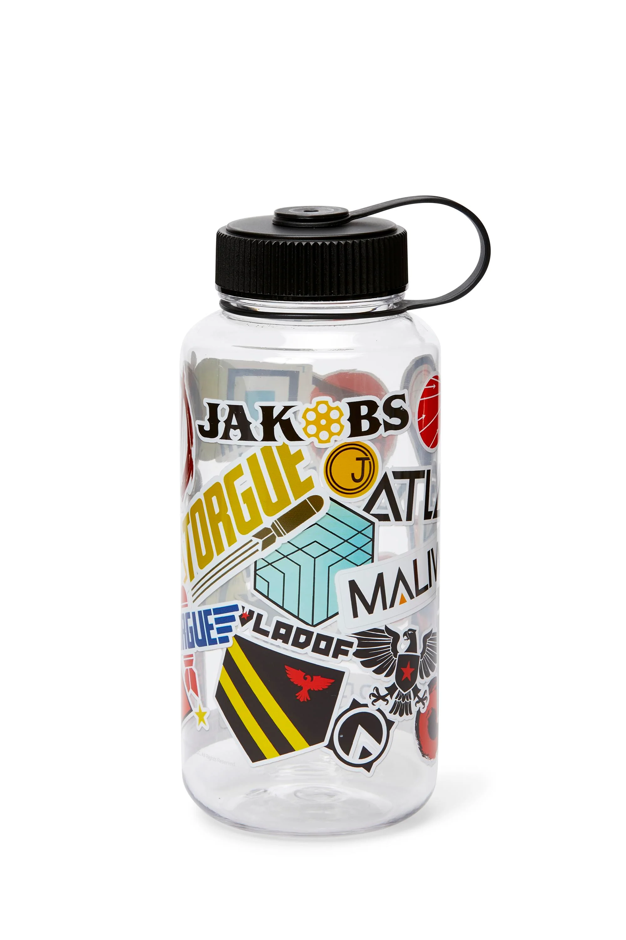 Borderlands Manufacturer Logos Plastic Water Bottle - 32-Ounces - Image 3