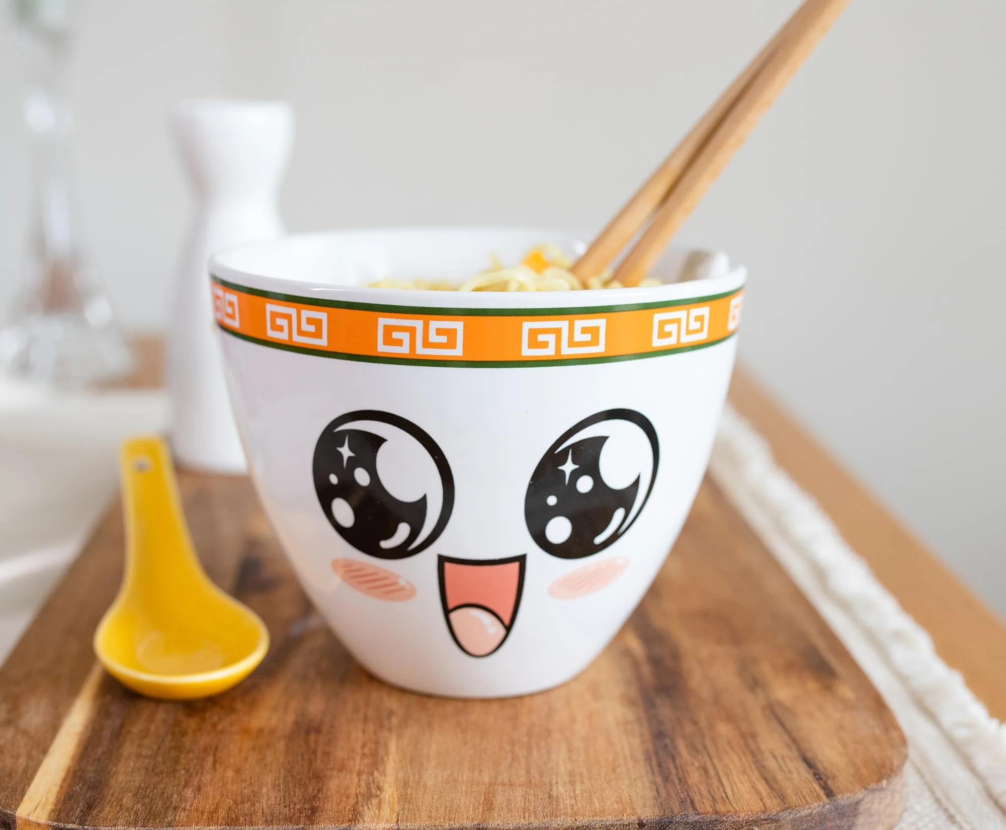 Bowl Bop Pho-Kin Good Japanese Dinnerware Set | 16-Ounce Ramen Bowl, Chopsticks - Image 5