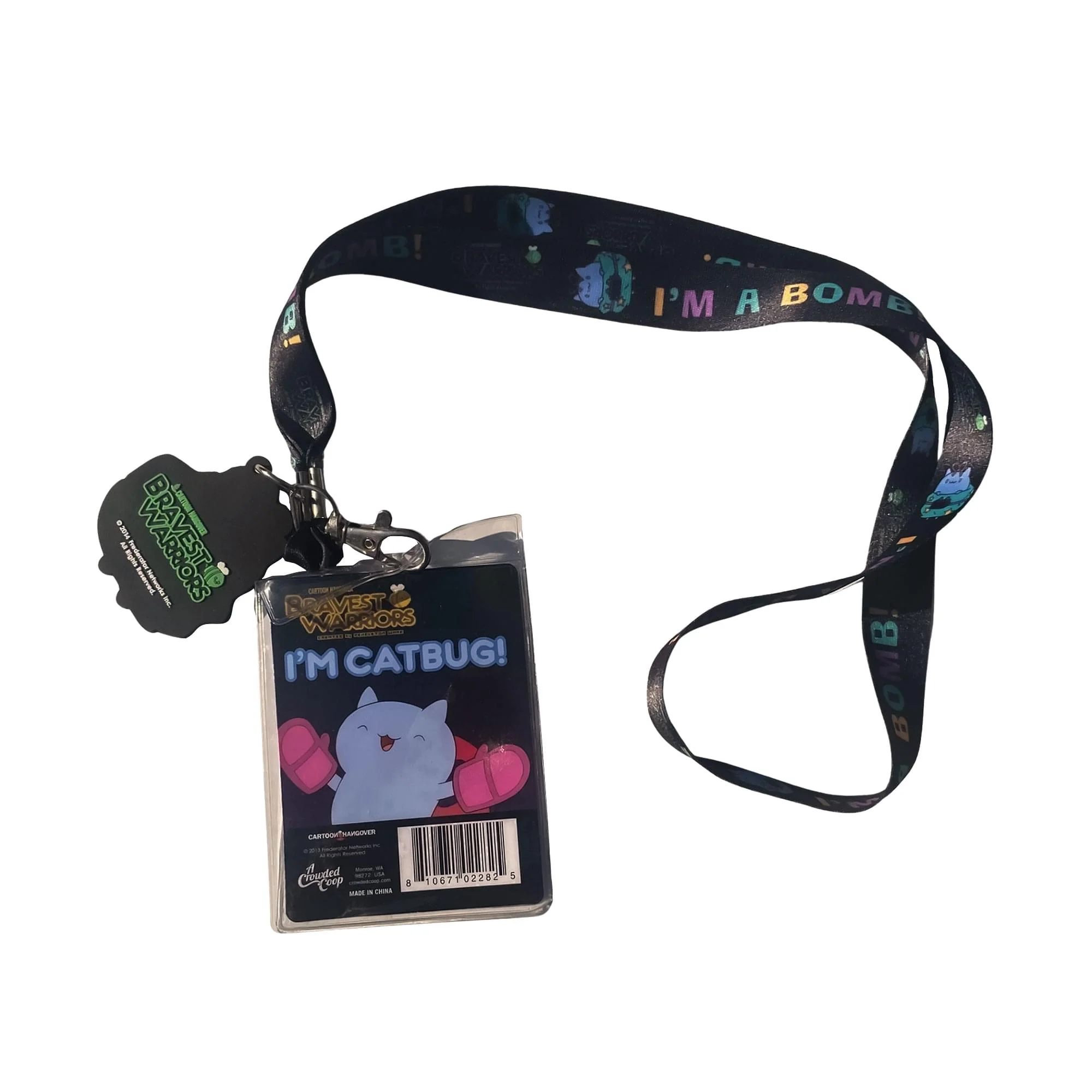 Bravest Warrior I'm Catbug I'm A Bomb Lanyard - Image 2