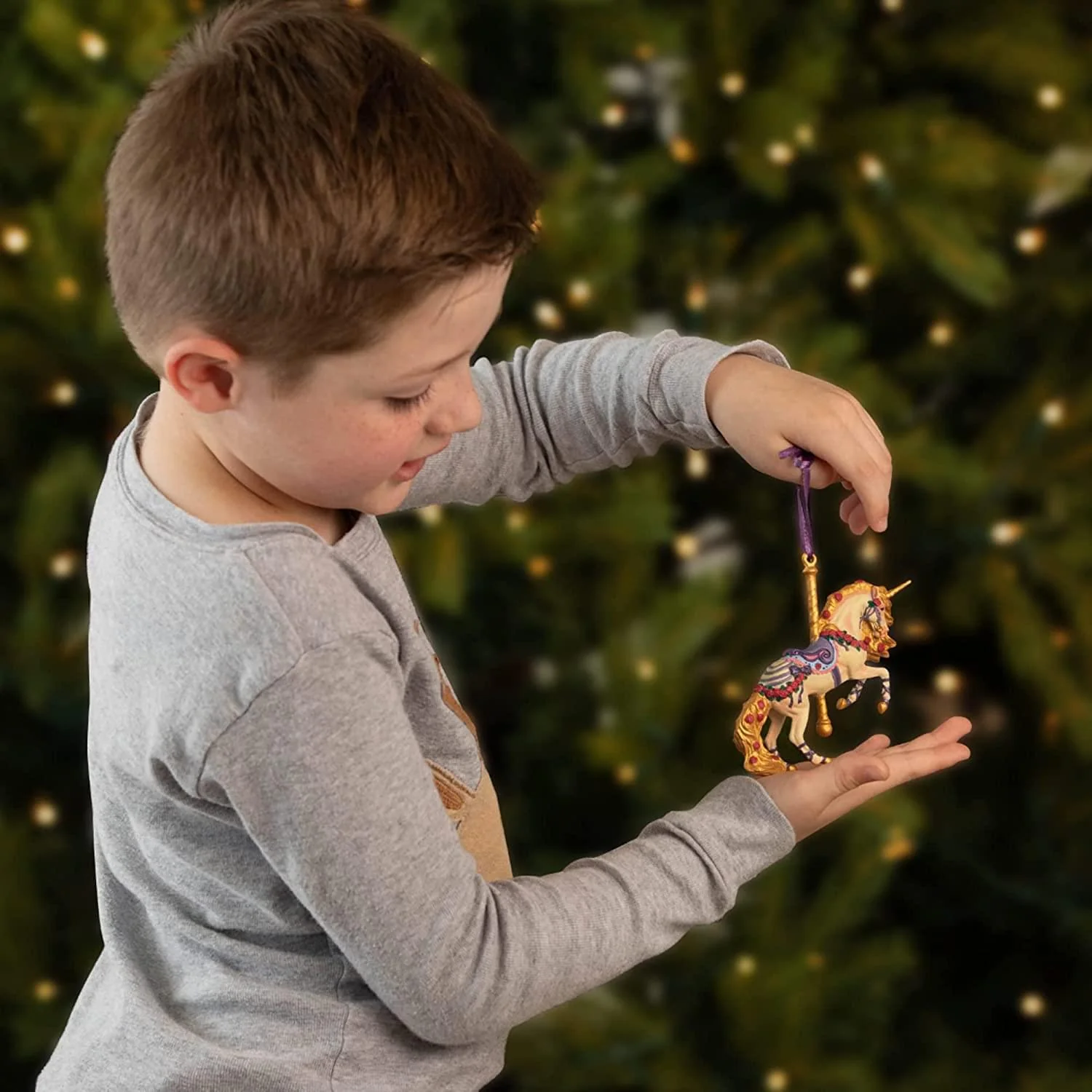 Breyer 2022 Holiday Carousel Ornament | Rosalie - Image 2