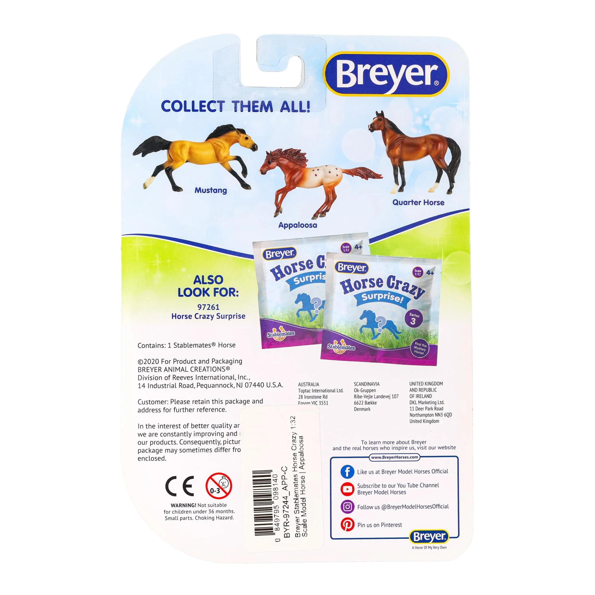 Breyer Stablemates Horse Crazy 1:32 Scale Model Horse | Appaloosa - Image 8