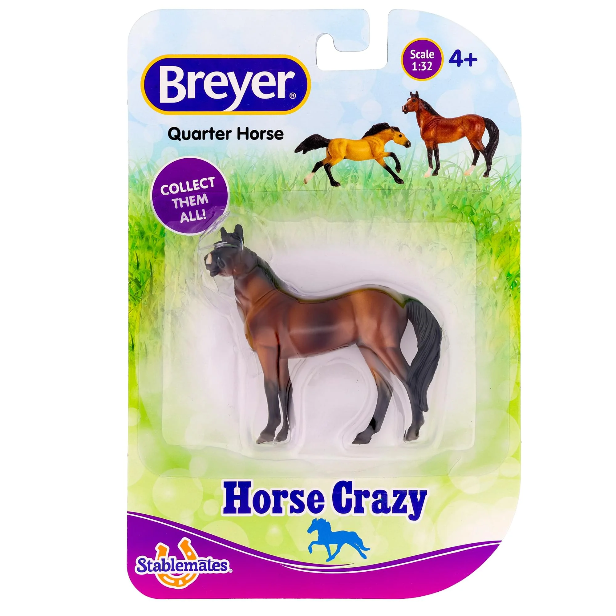 Breyer Stablemates Horse Crazy 1:32 Scale Model Horse | Quarter Horse - Image 2