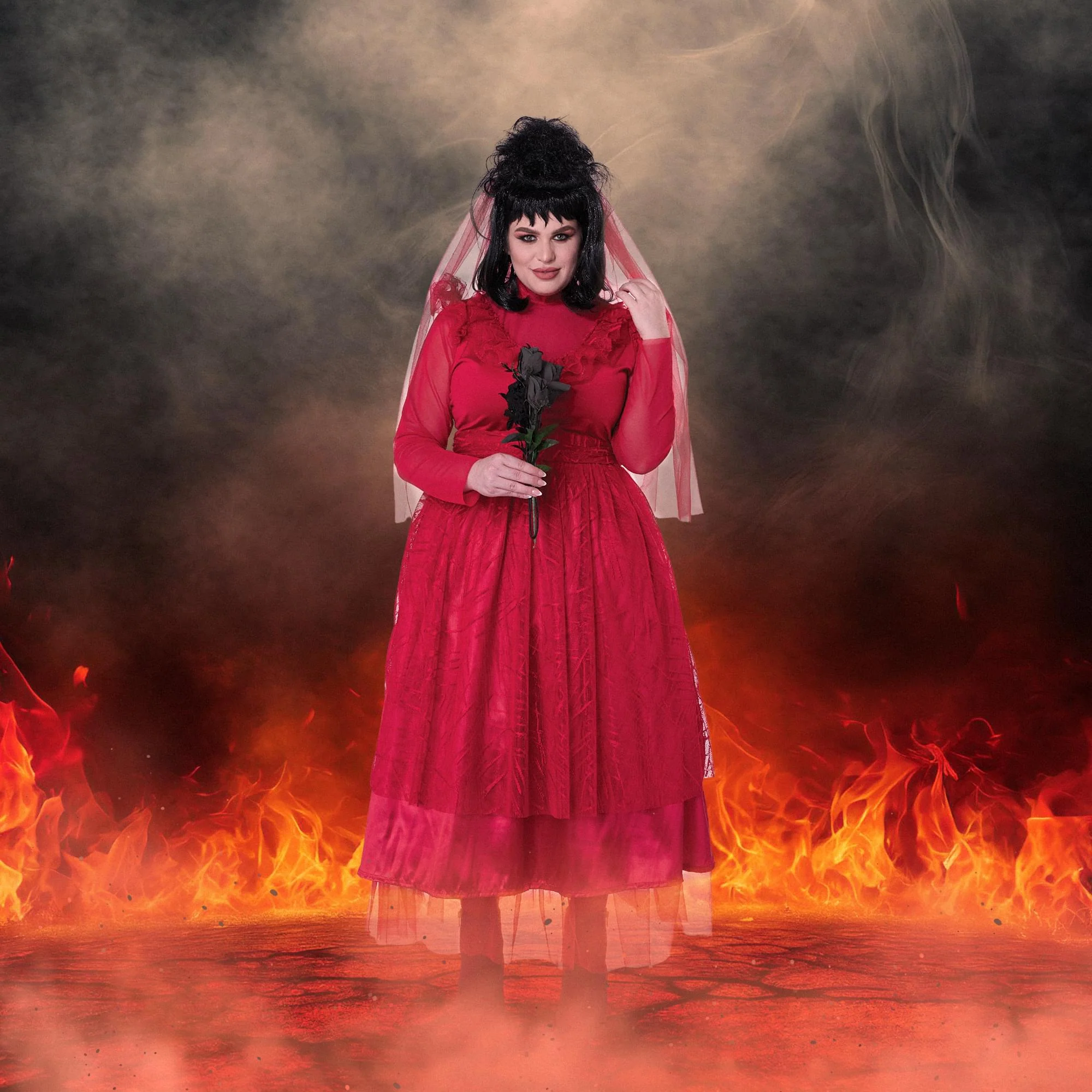 Bride From Hell! Adult Plus Costume - Image 11