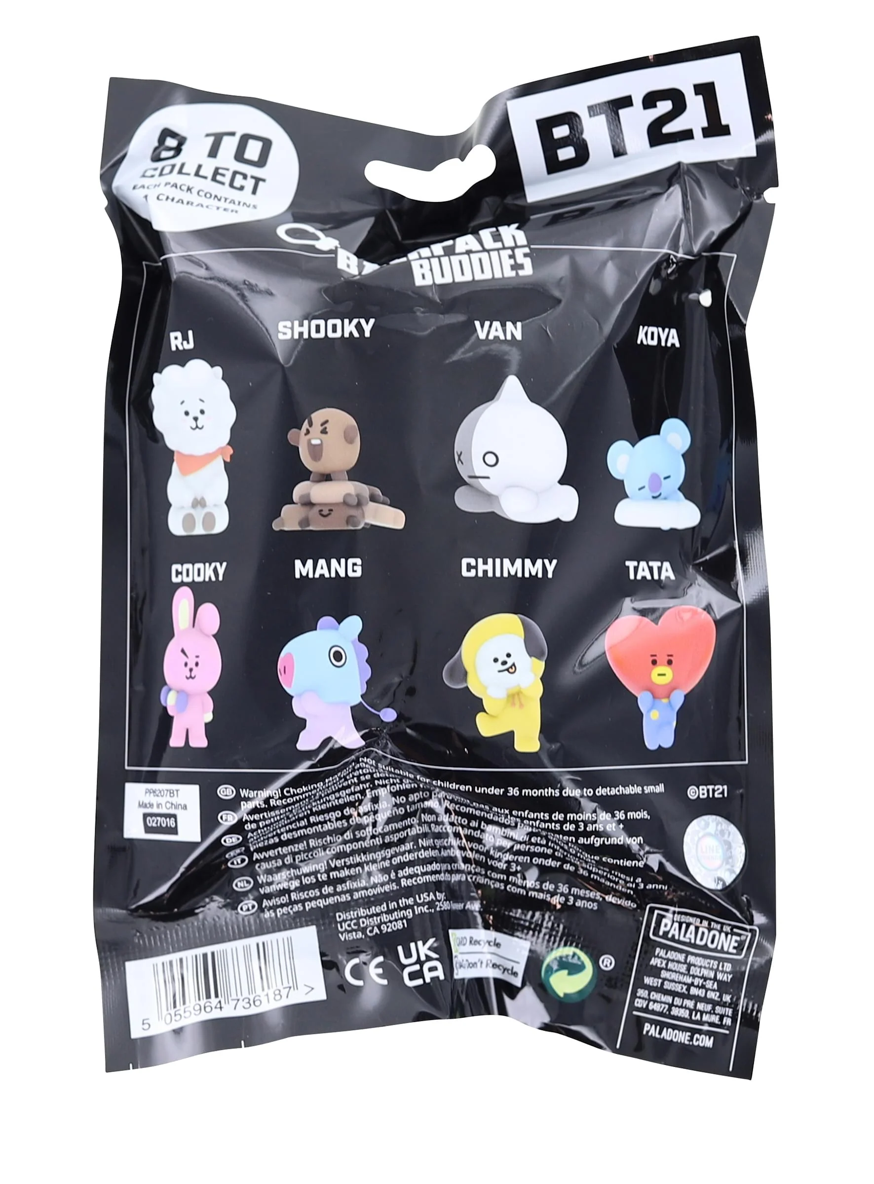 BT21 Backpack Buddies Blind Bag | One Random - Image 2