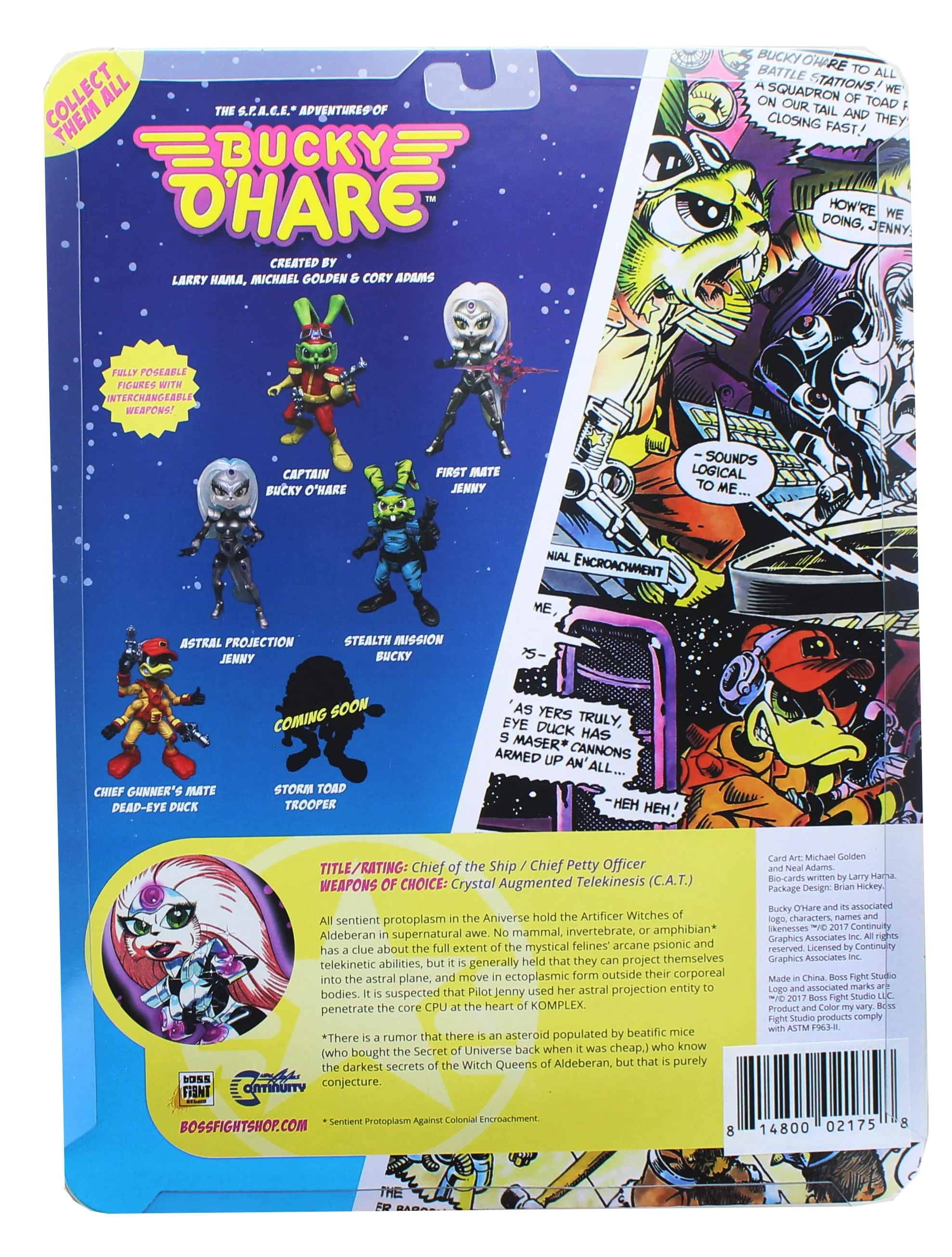 Bucky O Hare Wave 2 Action Figure | Astral Projection Jenny - Image 3