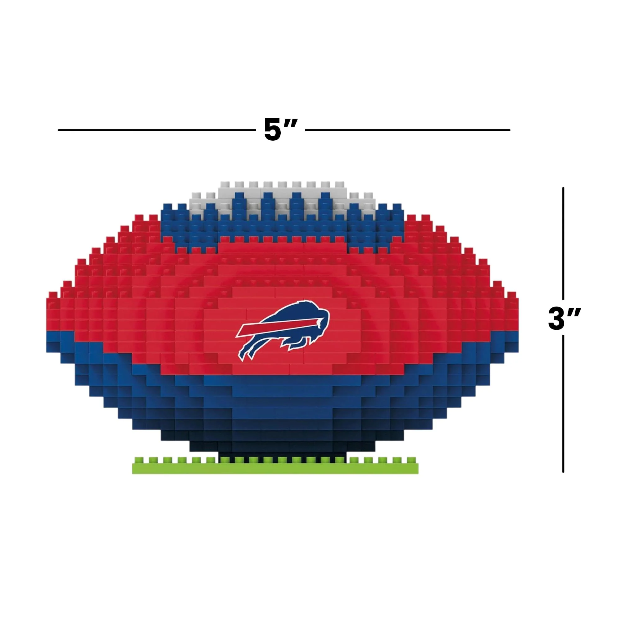 Buffalo Bills NFL BRXLZ Football 728-Piece Building Block Set - Image 6