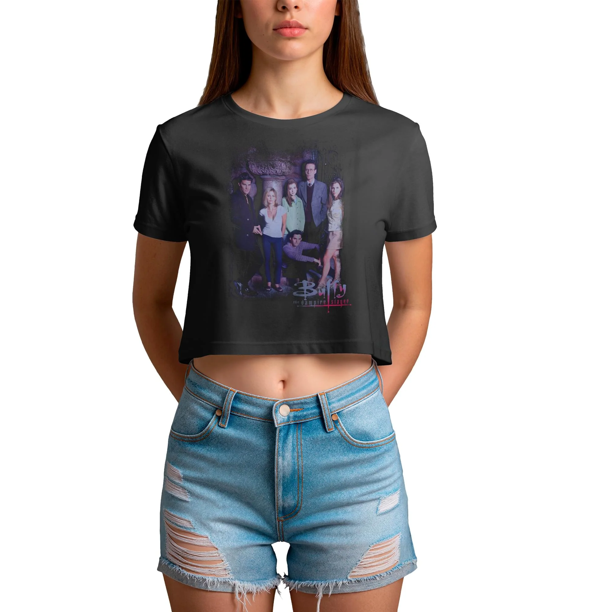 Buffy The Vampire Slayer Group Shot T-Shirt - Image 13