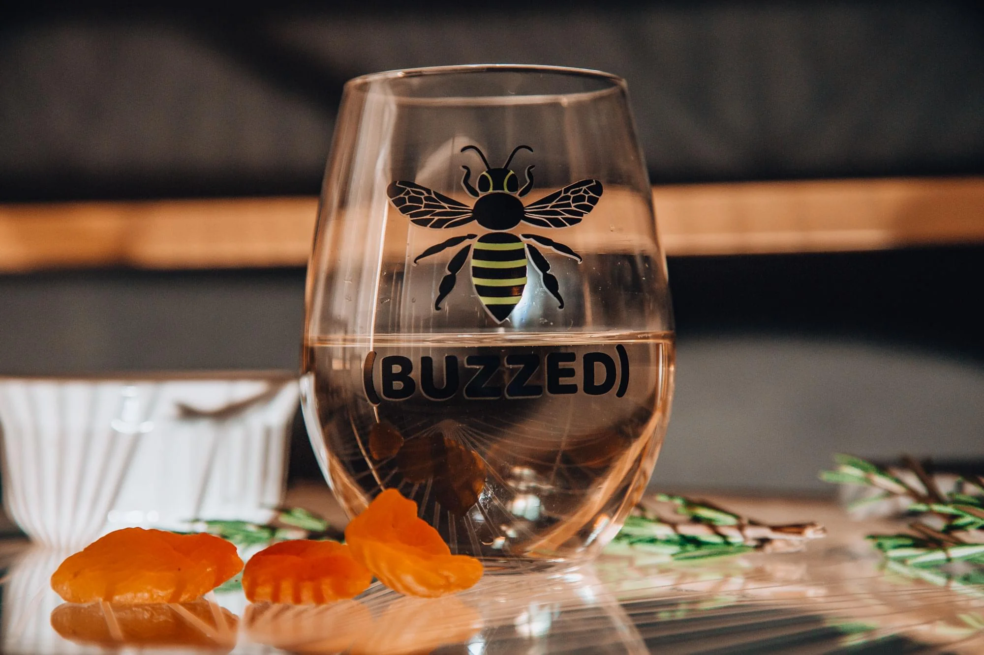 Bumble Bee "Buzzed" Oversized Stemless Wine Glass | Holds 20 Ounces - Image 6