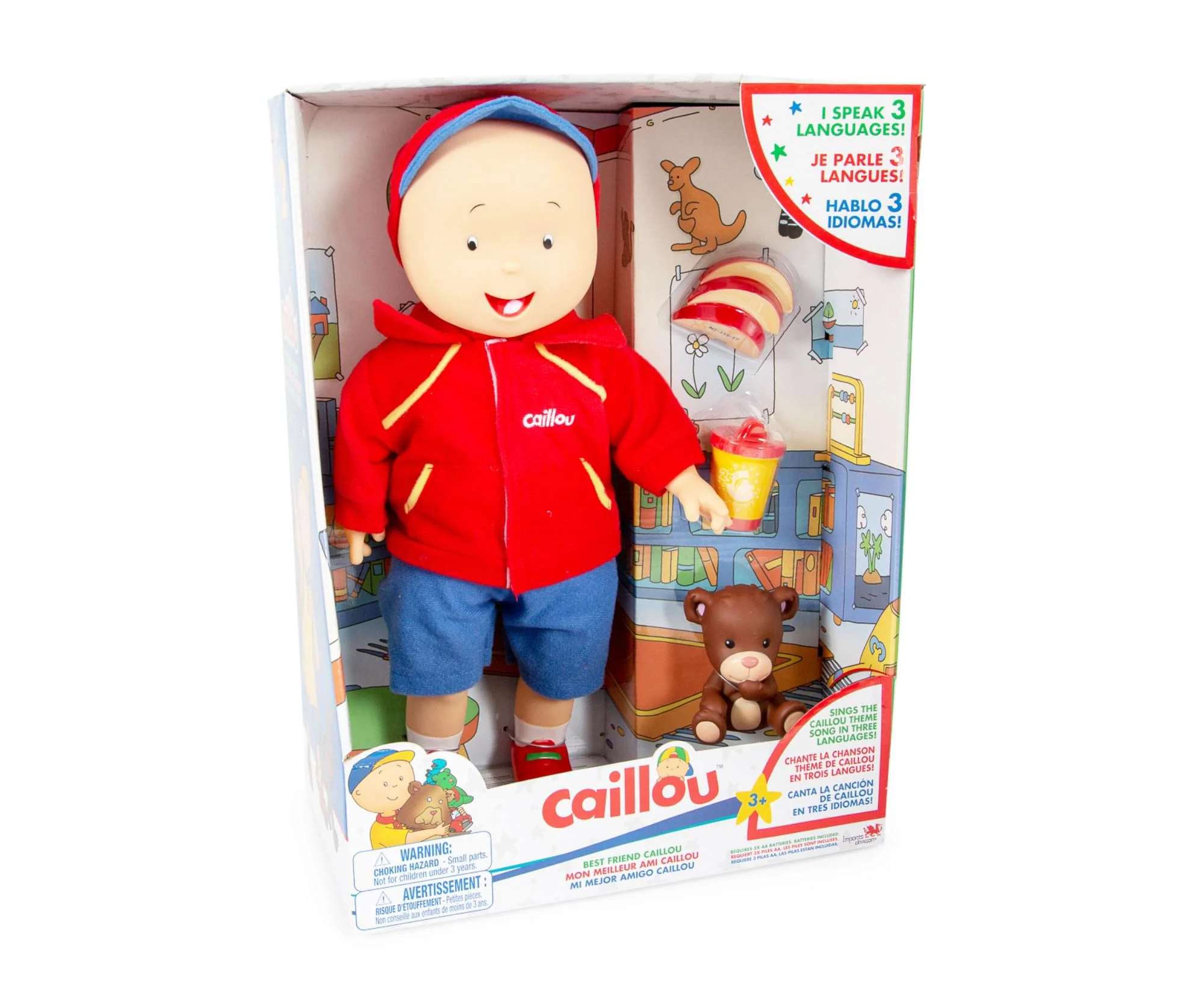 Caillou Best Friend Caillou 15 Inch Electronic Doll - Image 2