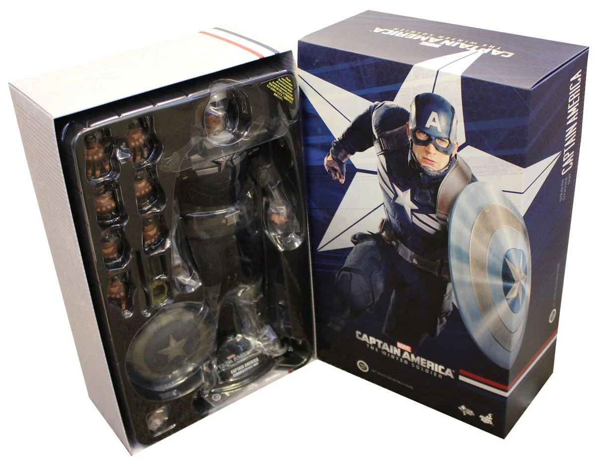 Captain America The Winter Soldier 1:6 Masterpiece Action Figure By Hot Toys - Image 4