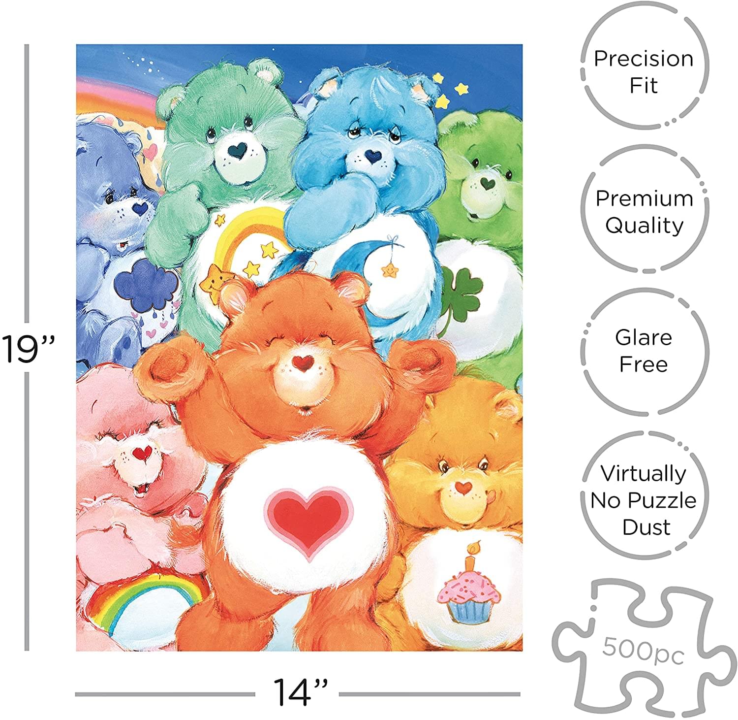 Care Bears 500 Piece Jigsaw Puzzle - Image 2