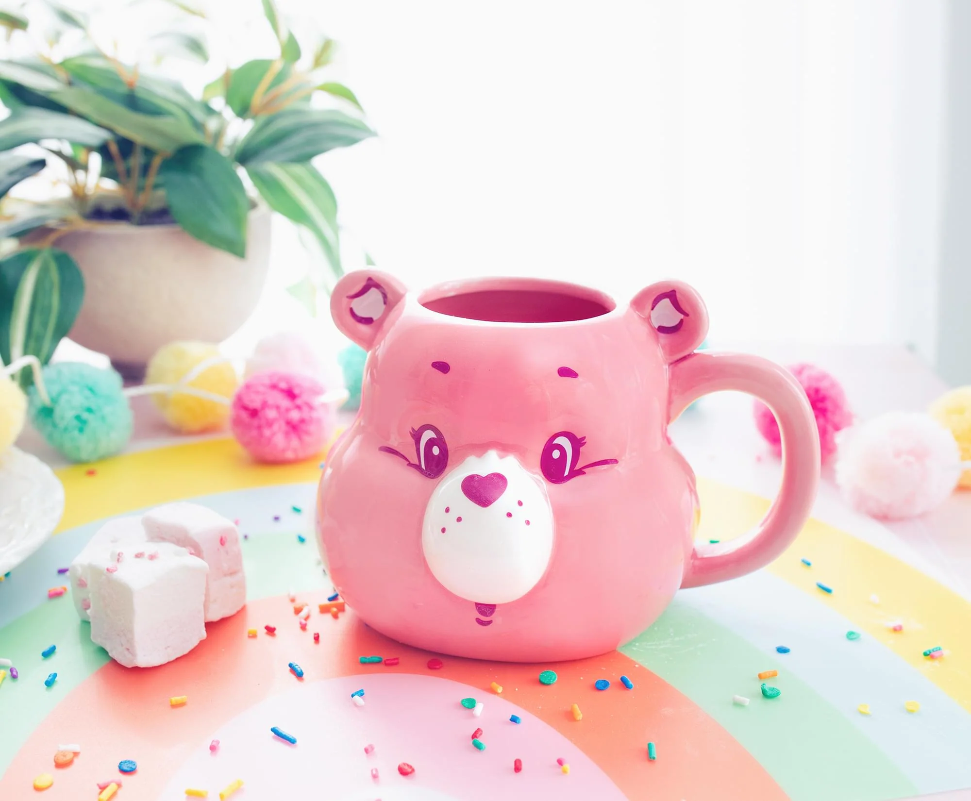 Care Bears Cheer Bear 3D Sculpted Ceramic Mug | Holds 20 Ounces - Image 4