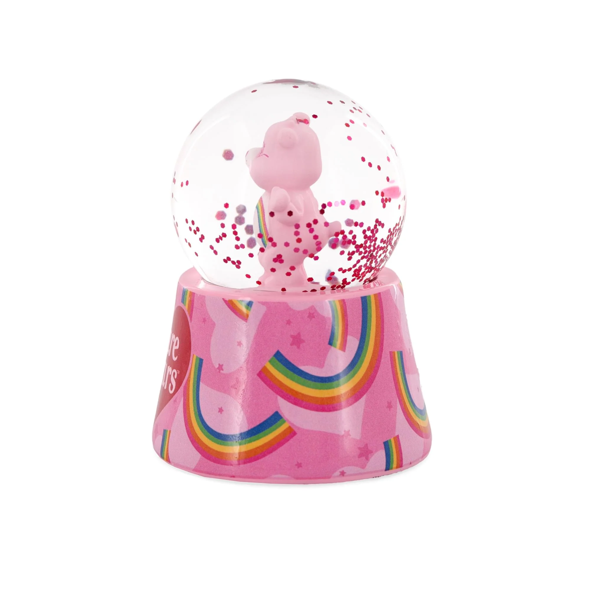 Care Bears Cheer Bear Mini Light-Up Snow Globe | 3 Inches Tall - Image 2