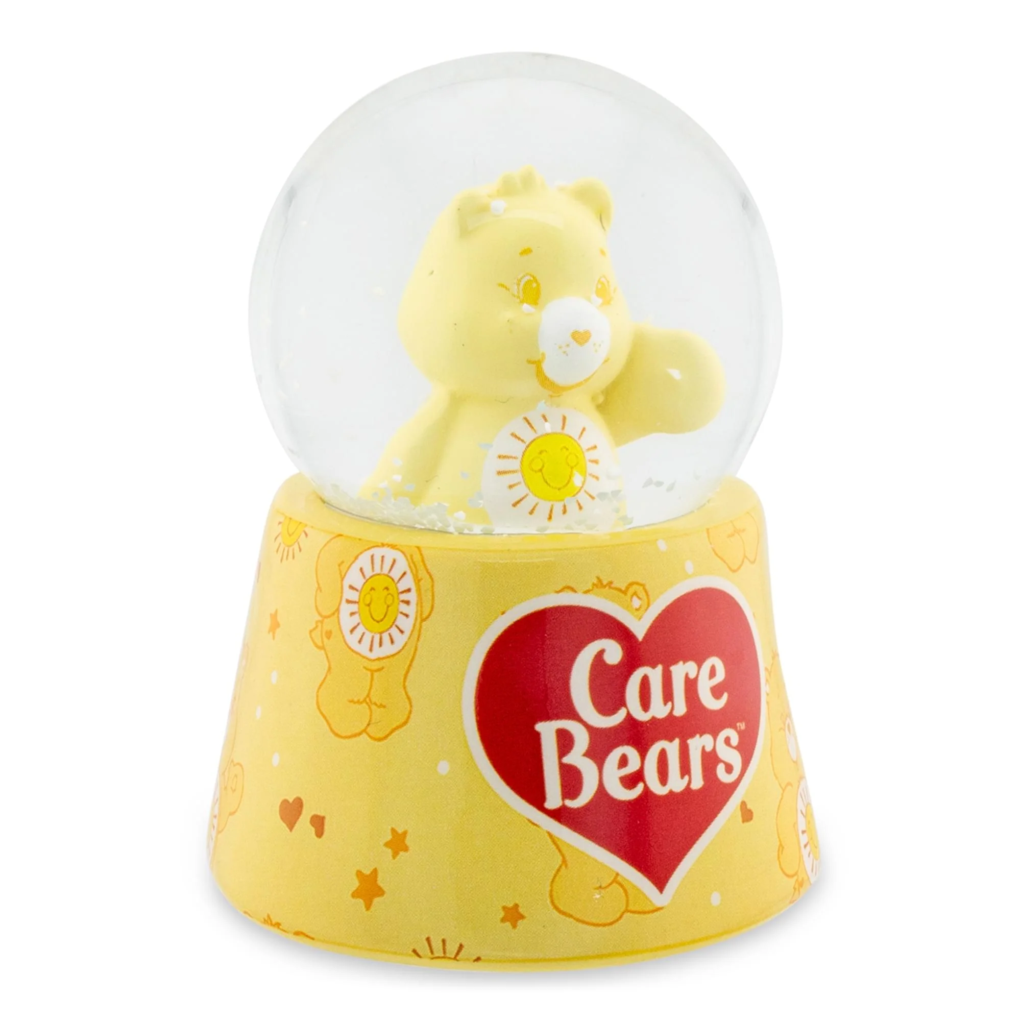 Care Bears Funshine Bear Mini Light-Up Snow Globe | 3 Inches Tall - Image 3
