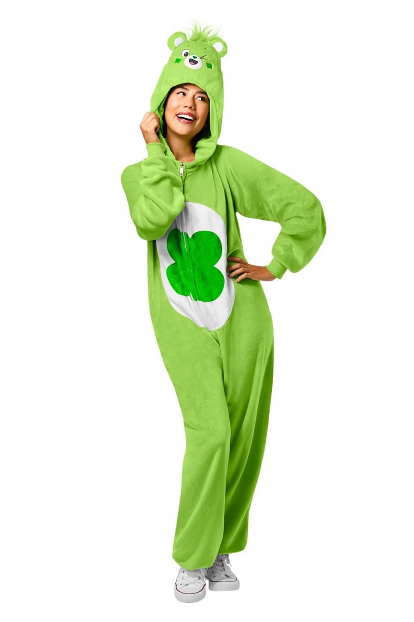 Care Bears Good Luck Bear Adult Comfywear Costume - Image 3