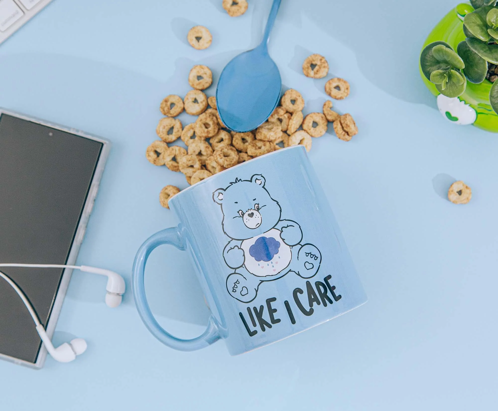 Care Bears Grumpy Bear "Like I Care" Ceramic Mug | Holds 20 Ounces - Image 5