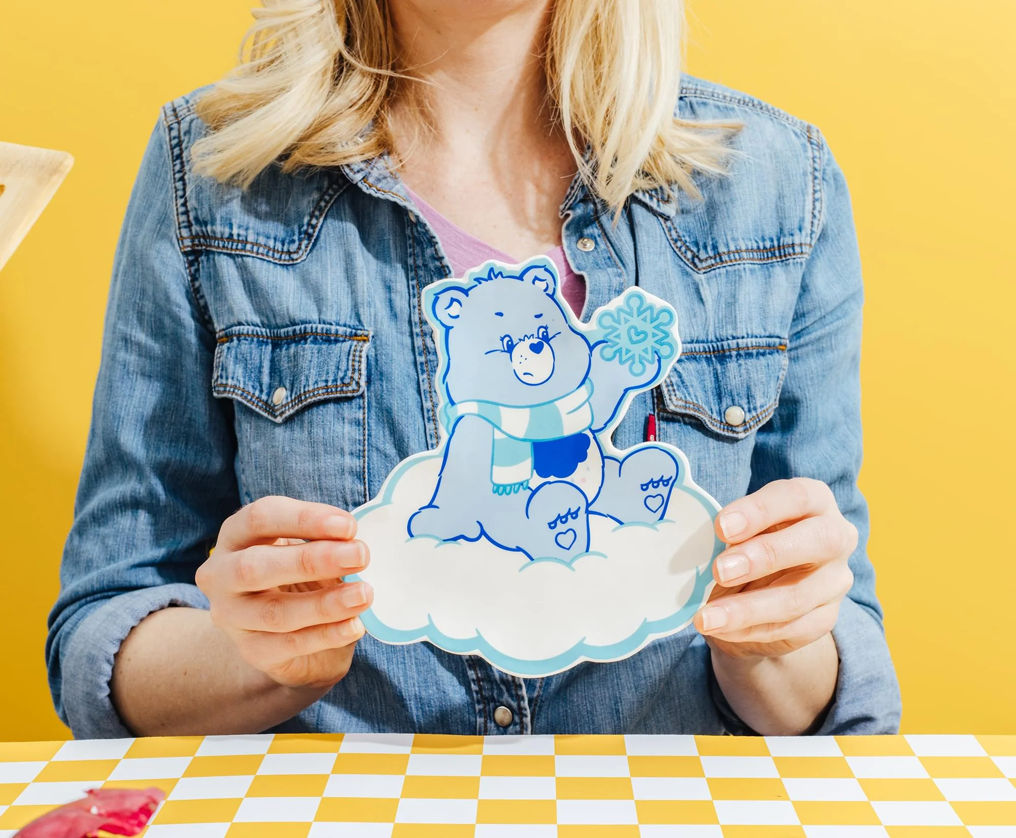 Care Bears Holiday Grumpy Bear Sculpted Ceramic Trinket Tray Dish - Image 7