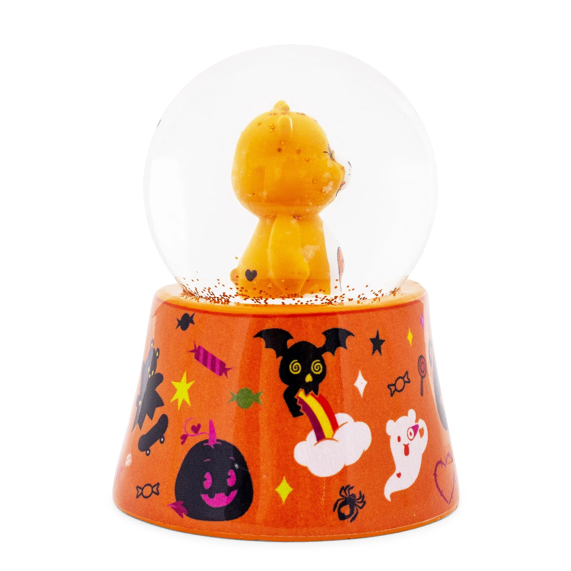 Care Bears Trick-Or-Sweet Bear Mini Light-Up Snow Globe | 3 Inches Tall - Image 2