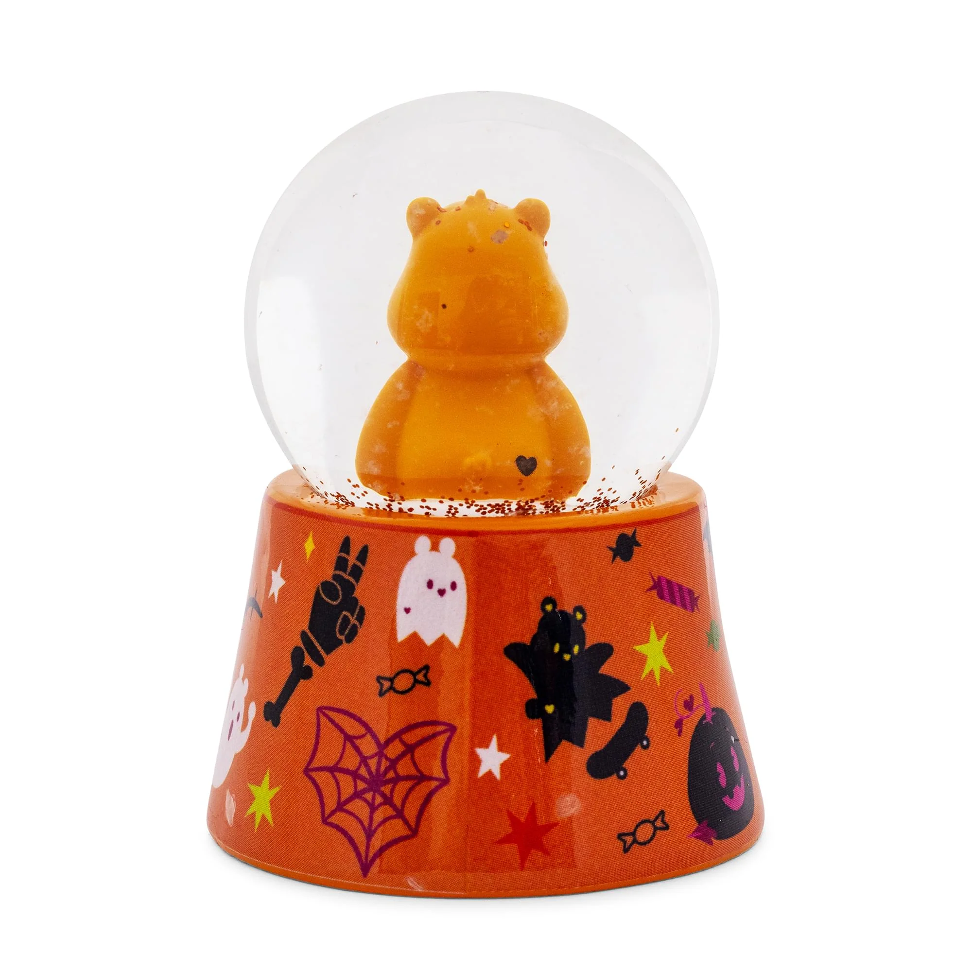 Care Bears Trick-Or-Sweet Bear Mini Light-Up Snow Globe | 3 Inches Tall - Image 3