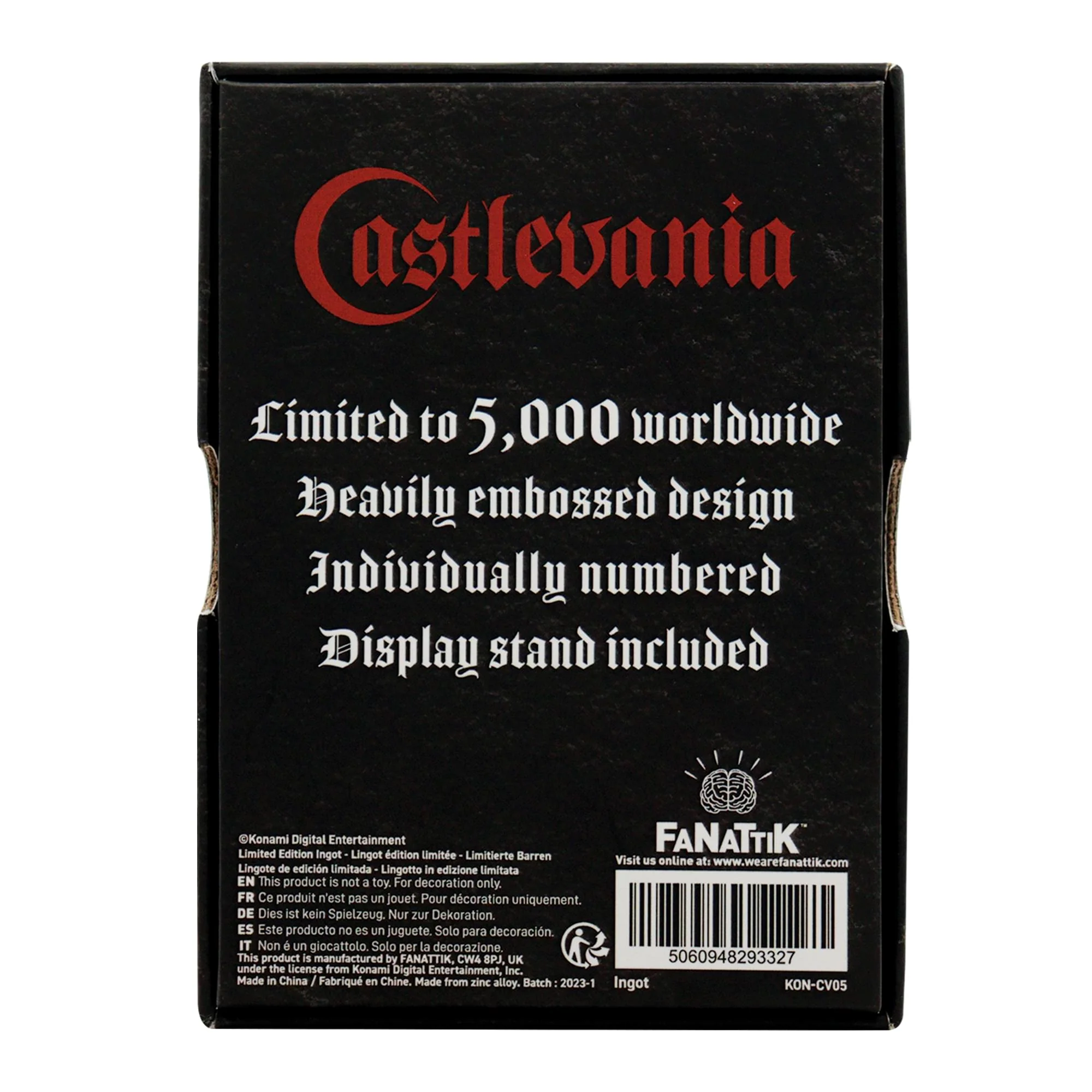 Castlevania Limited Edition Dracula Ingot - Image 4