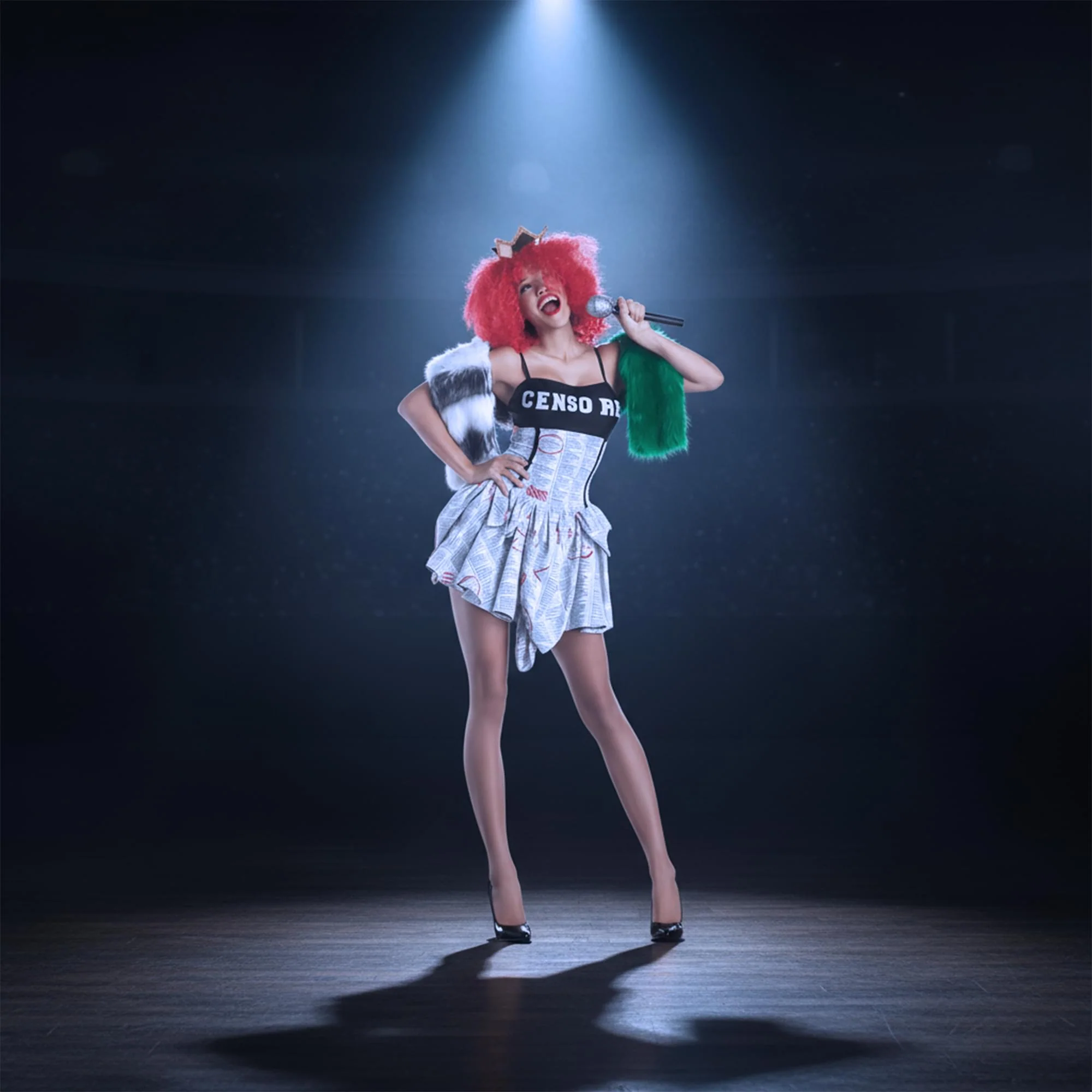 Censored Pop Superstar Adult Costume - Image 11