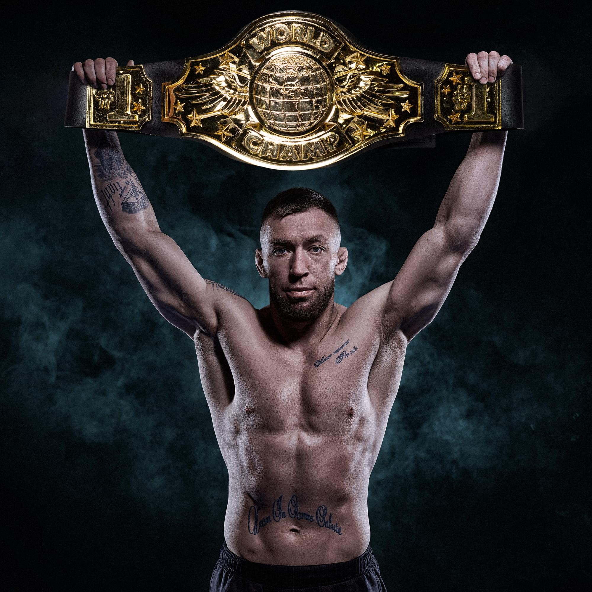 Championship Boxing Belt Adult Costume Accessory - Image 3