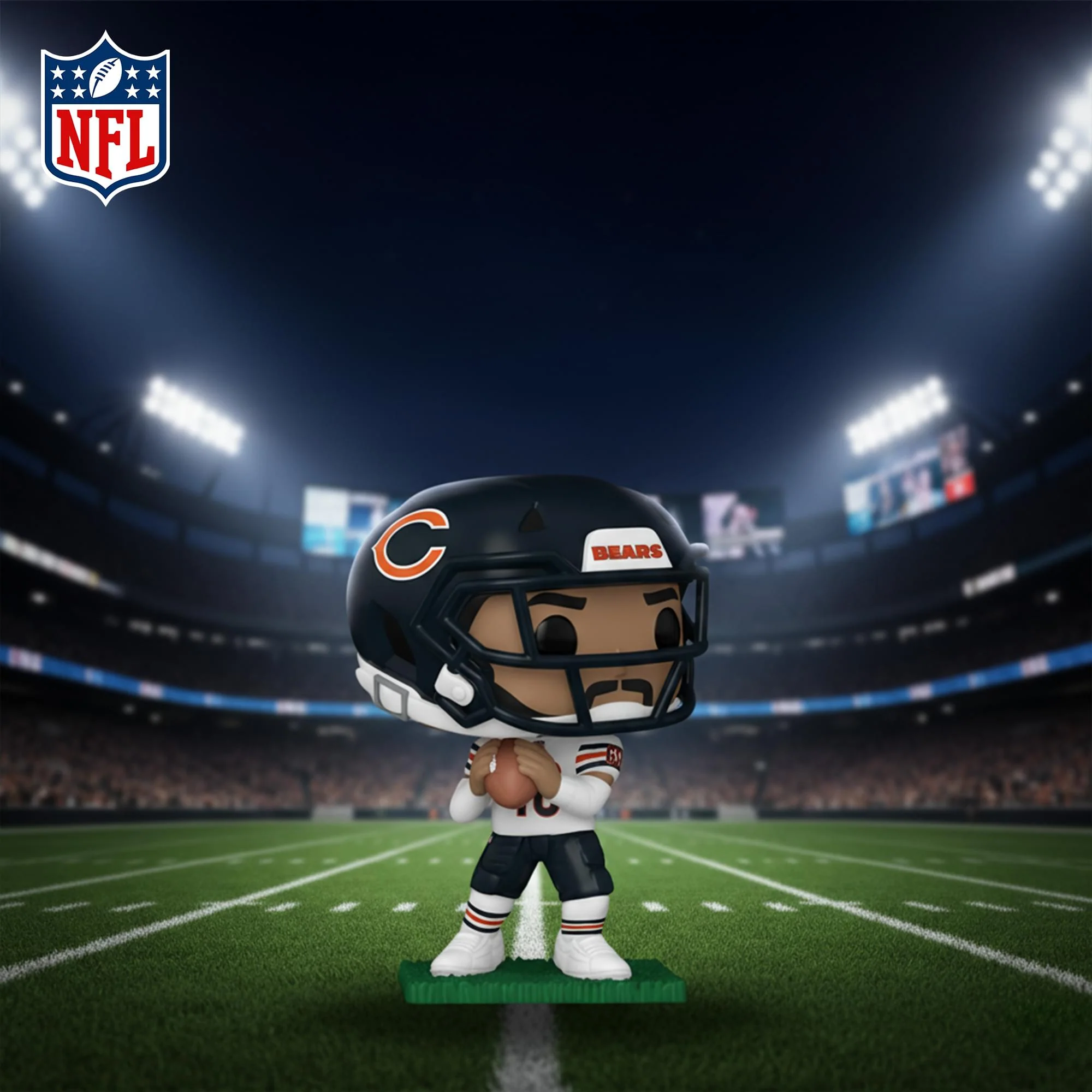 Chicago Bears Funko POP NFL | Caleb Williams - Image 5