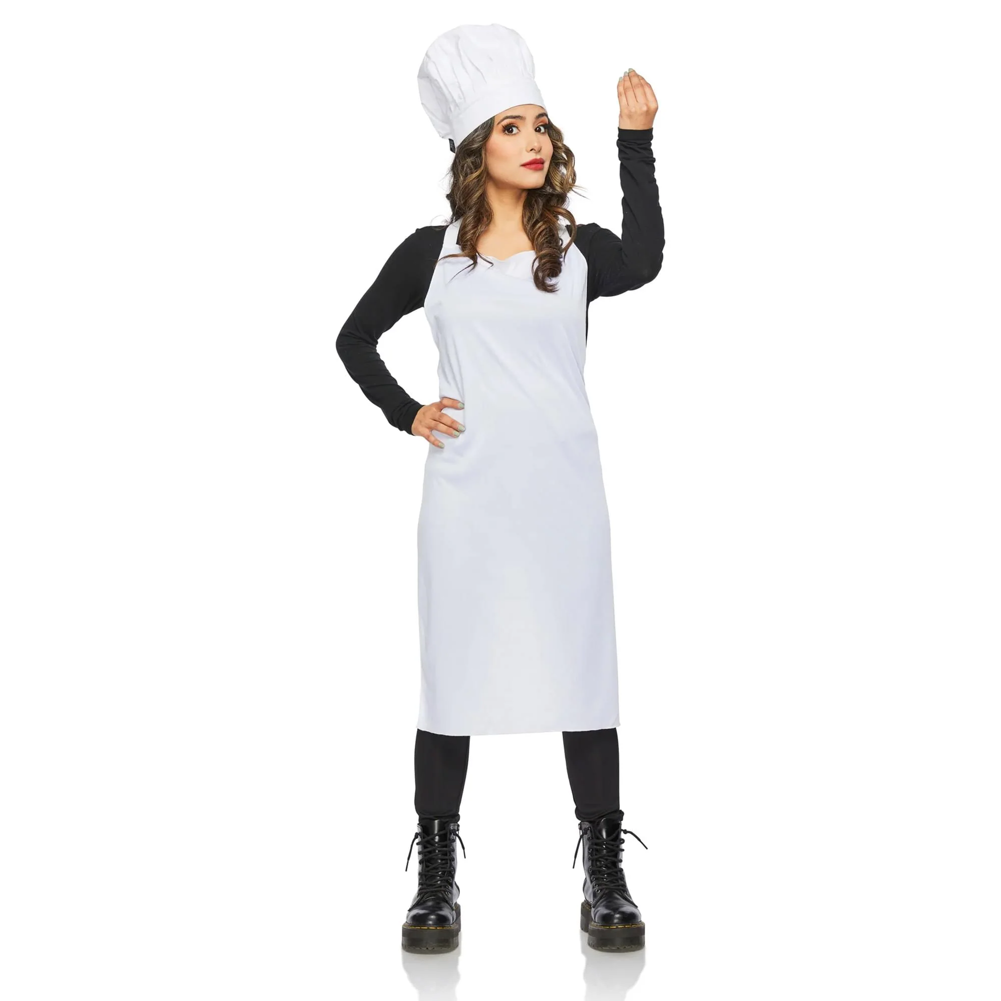 Chef Hat & Apron Adult Costume Kit - Image 2