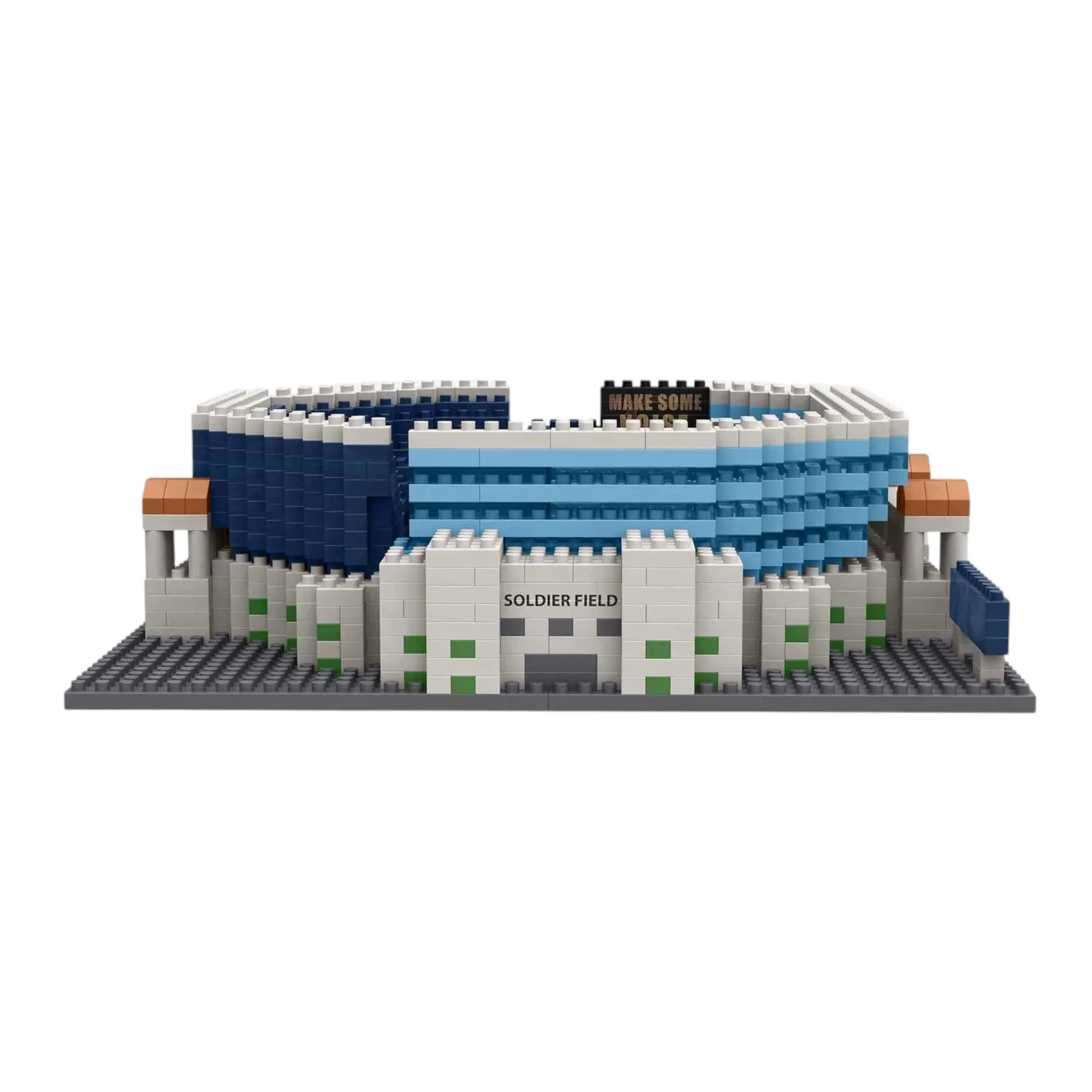 Chicago Bears NFL BRXLZ Mini Stadium 1119-Piece Building Block Set - Image 2