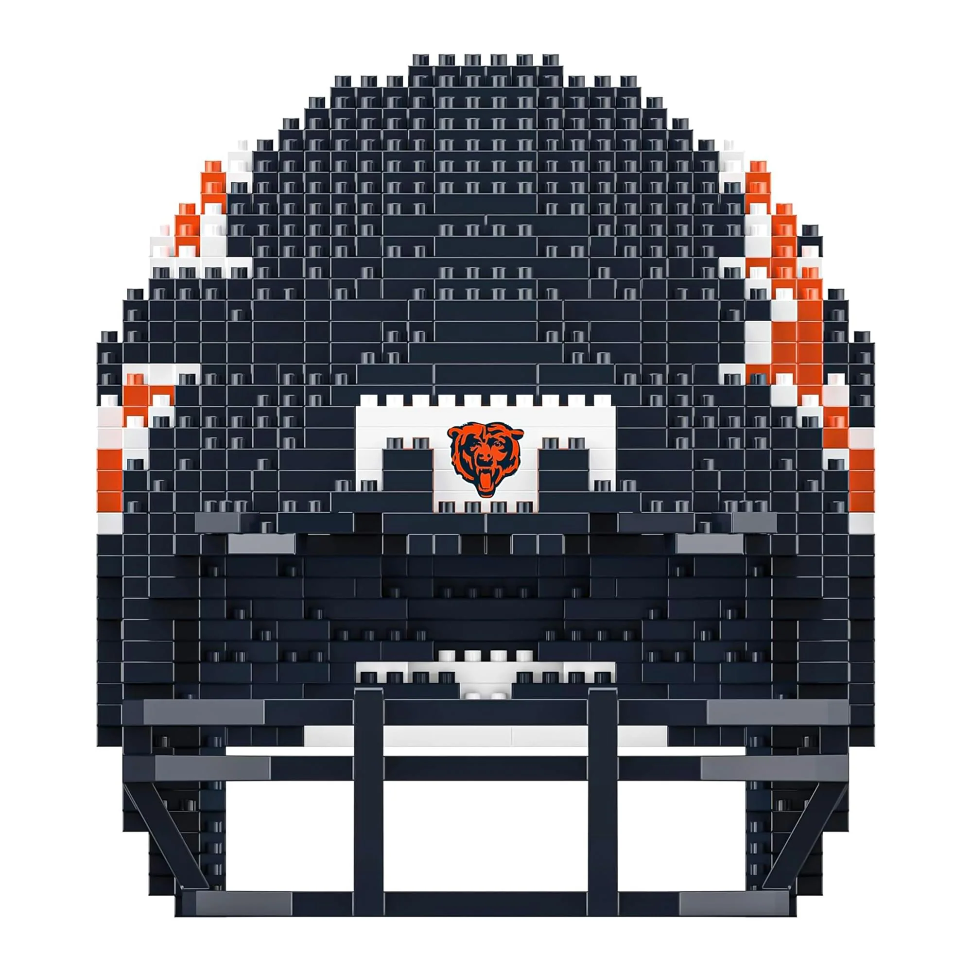 Chicago Bears NFL FOCO BRXLZ Helmet Building Block Set - Image 5
