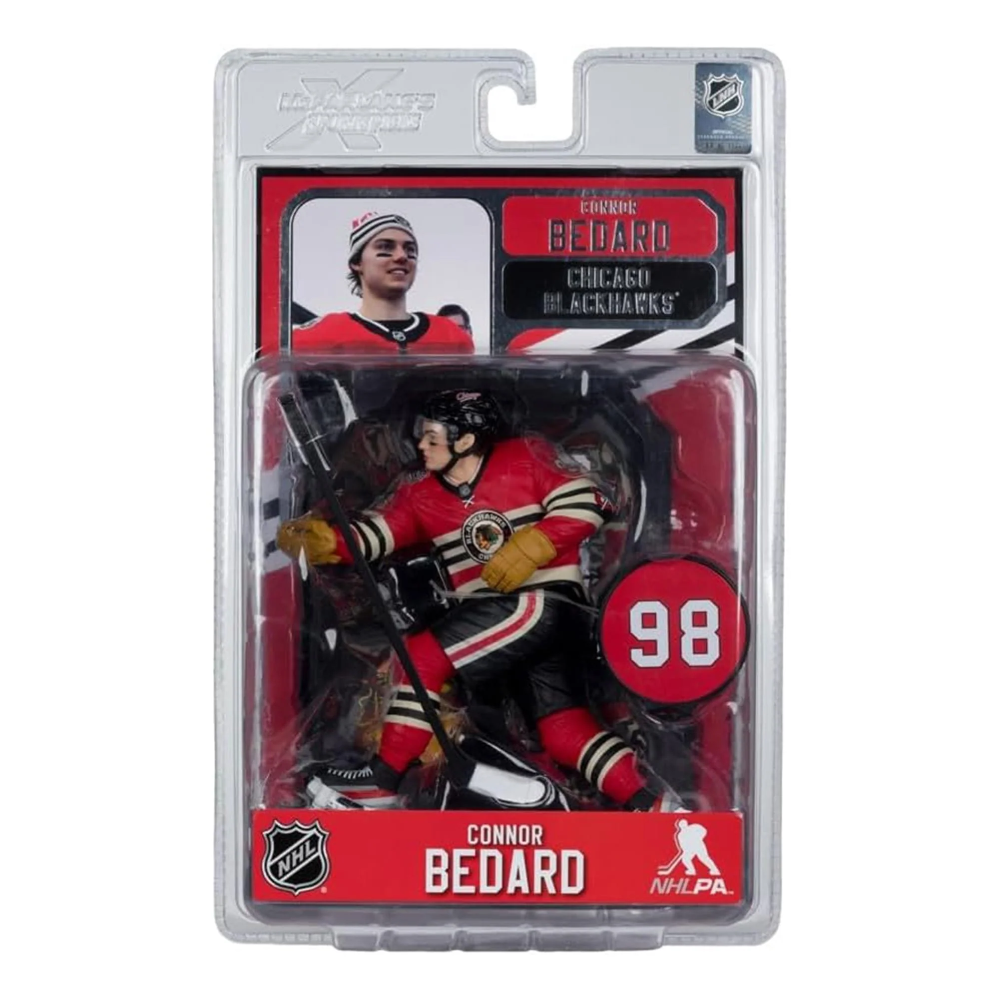 Chicago Blackhawks NHL McFarlane Sports Picks 7 Inch Figure | Connor Bedard - Image 3