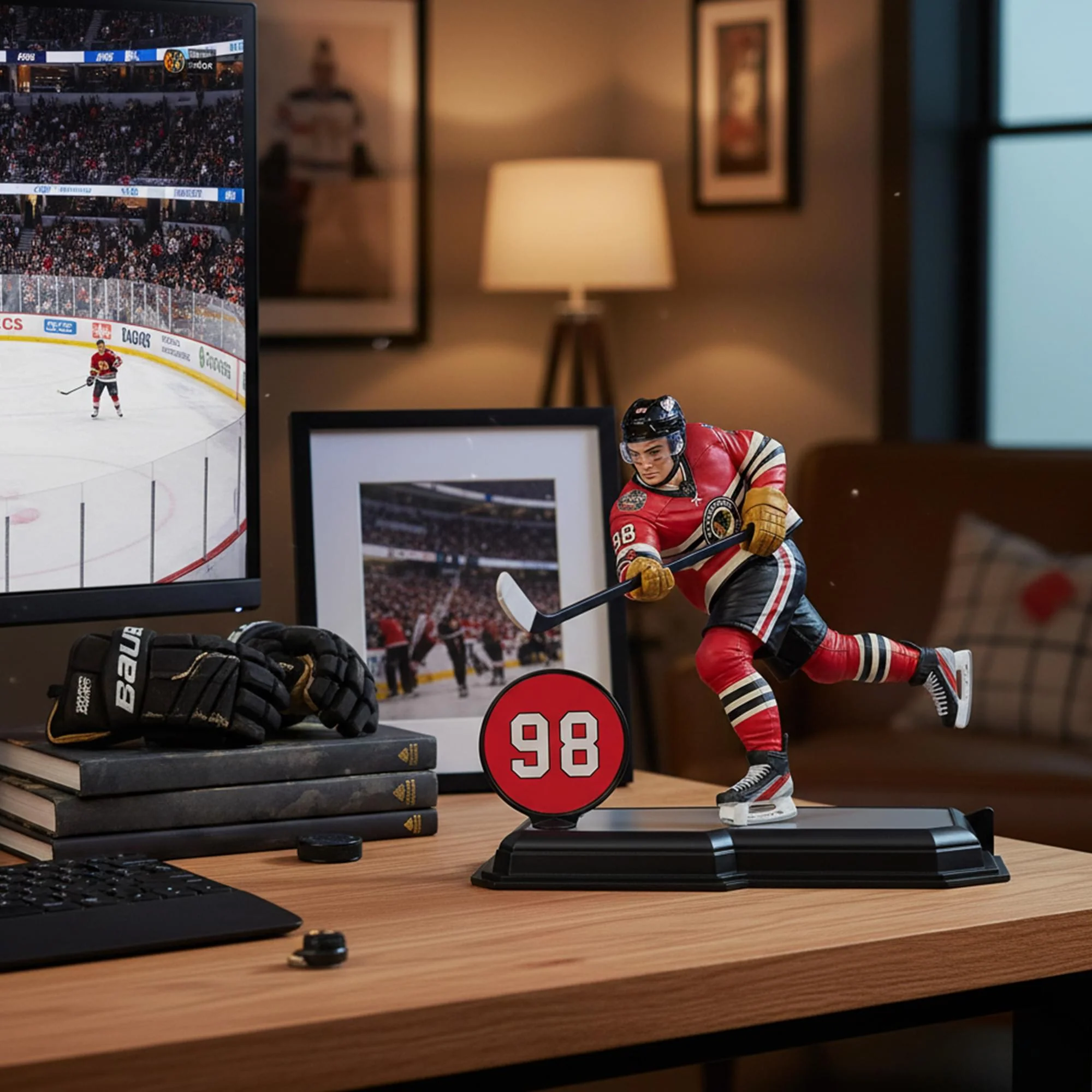 Chicago Blackhawks NHL McFarlane Sports Picks 7 Inch Figure | Connor Bedard - Image 5