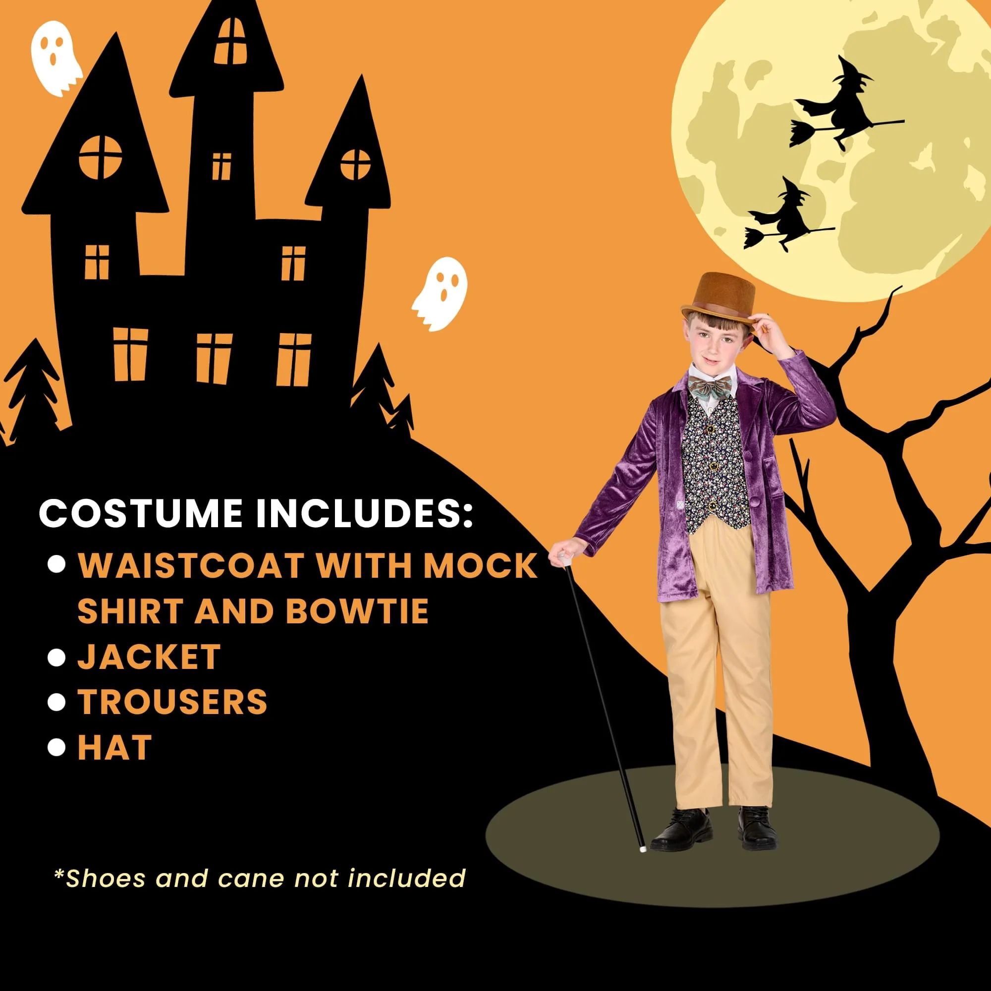 Child Chocolate Man Costume - Image 5
