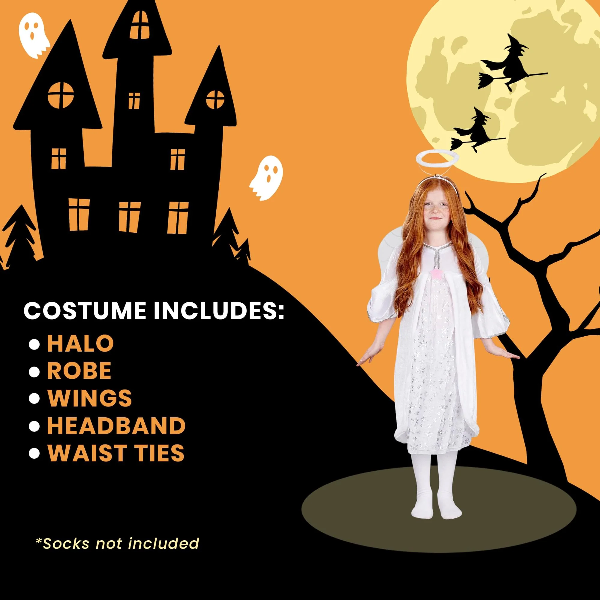 Child Christmas Angel Costume - Image 24