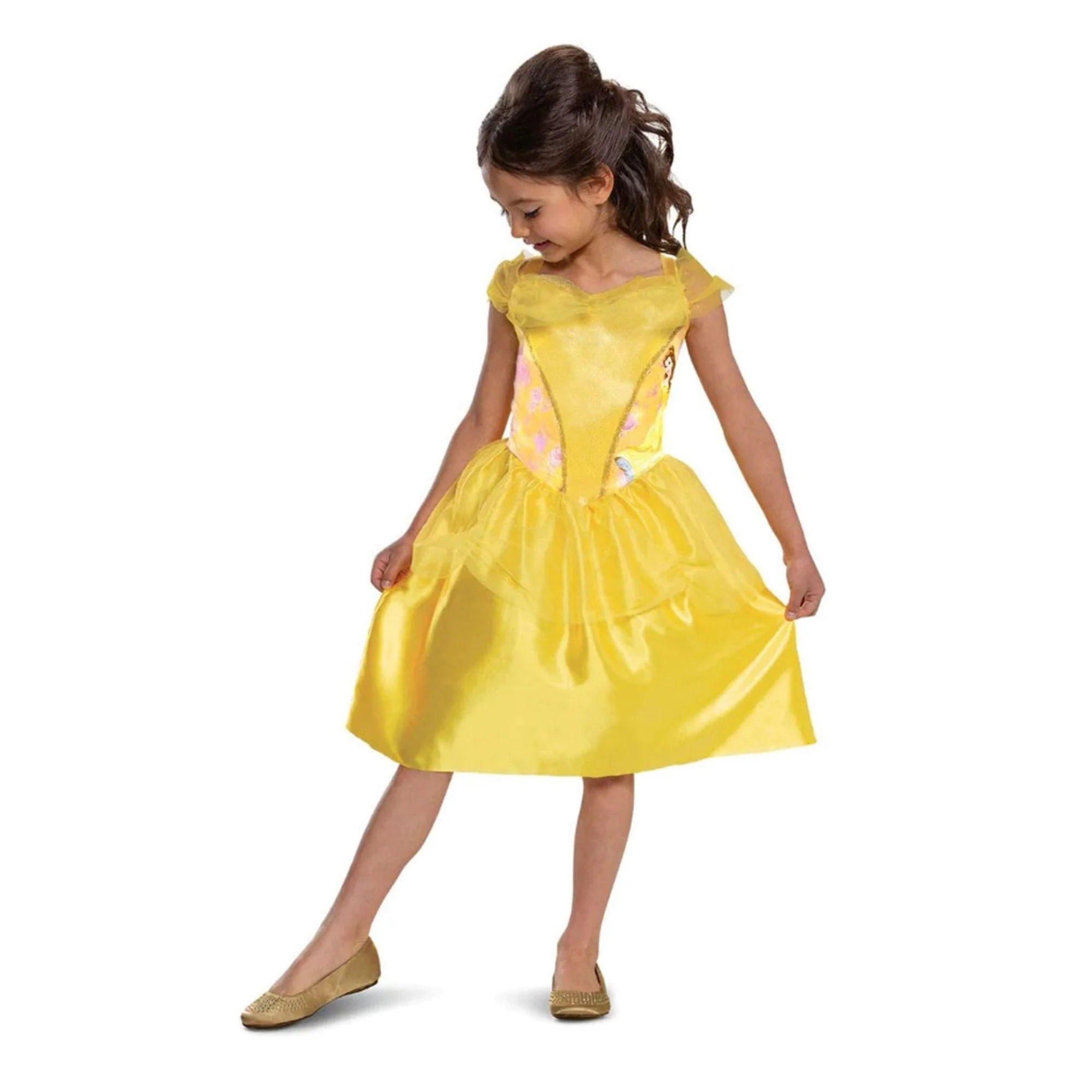 Child Disney Beauty and the Beast Bell Basic Plus Costume - Image 7