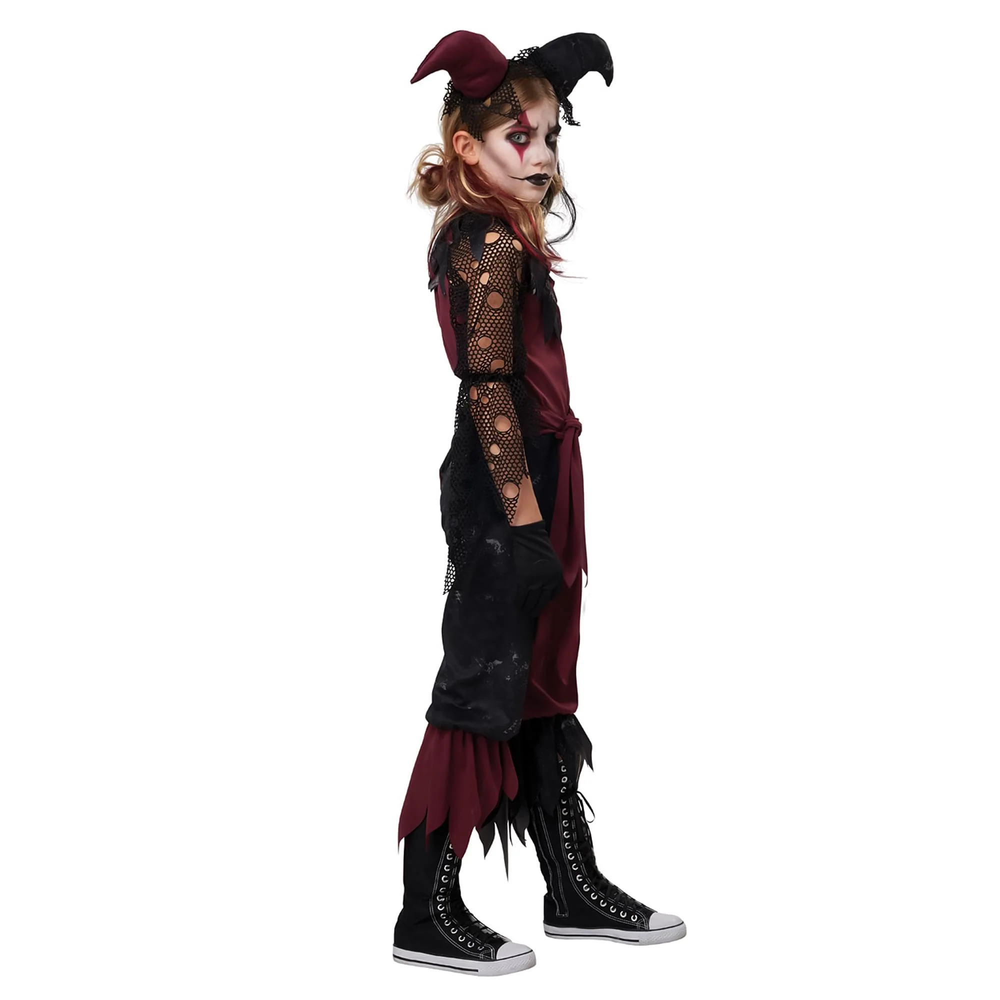 Child Psycho Jester Costume - Image 2