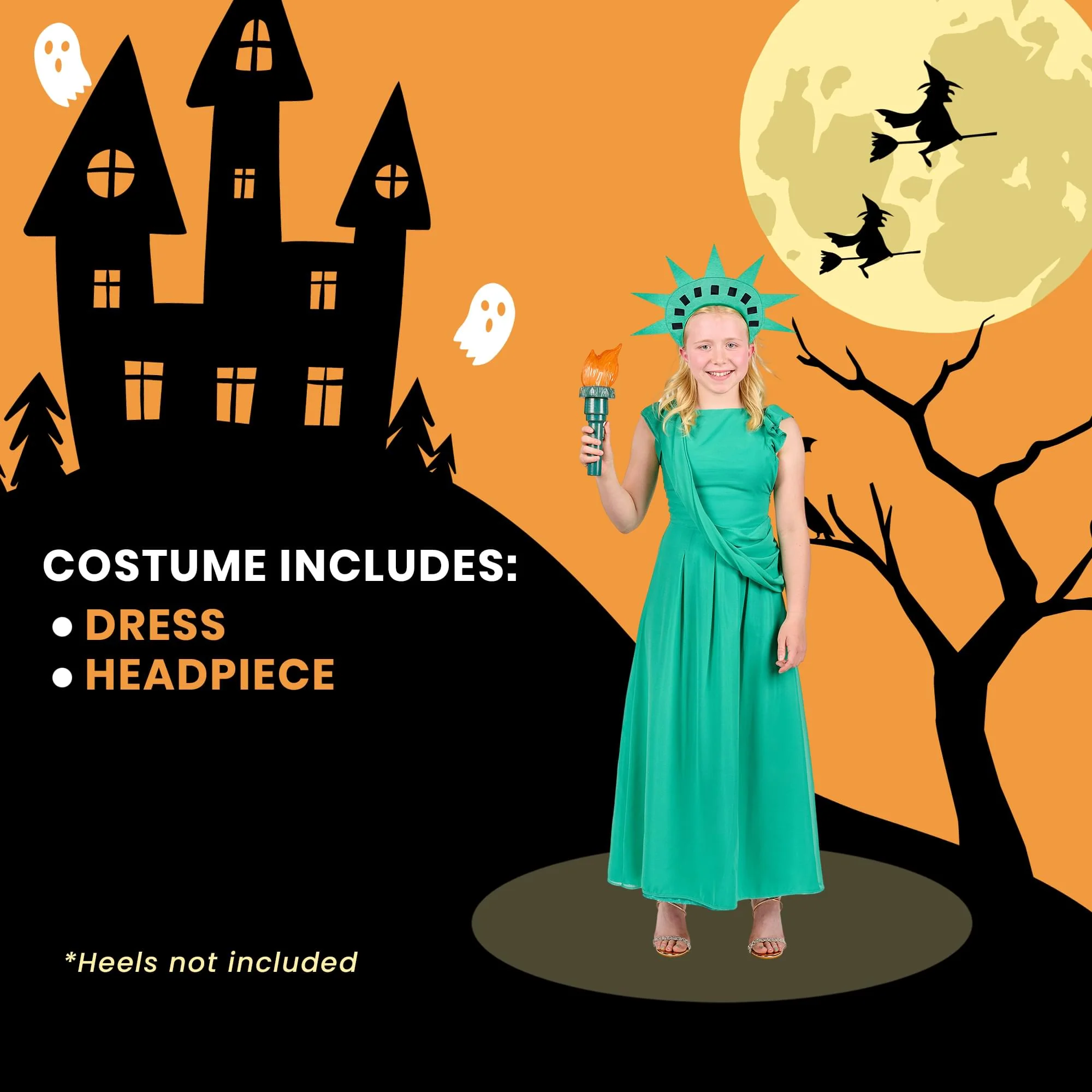 Statue of Liberty Child Costume - Image 17