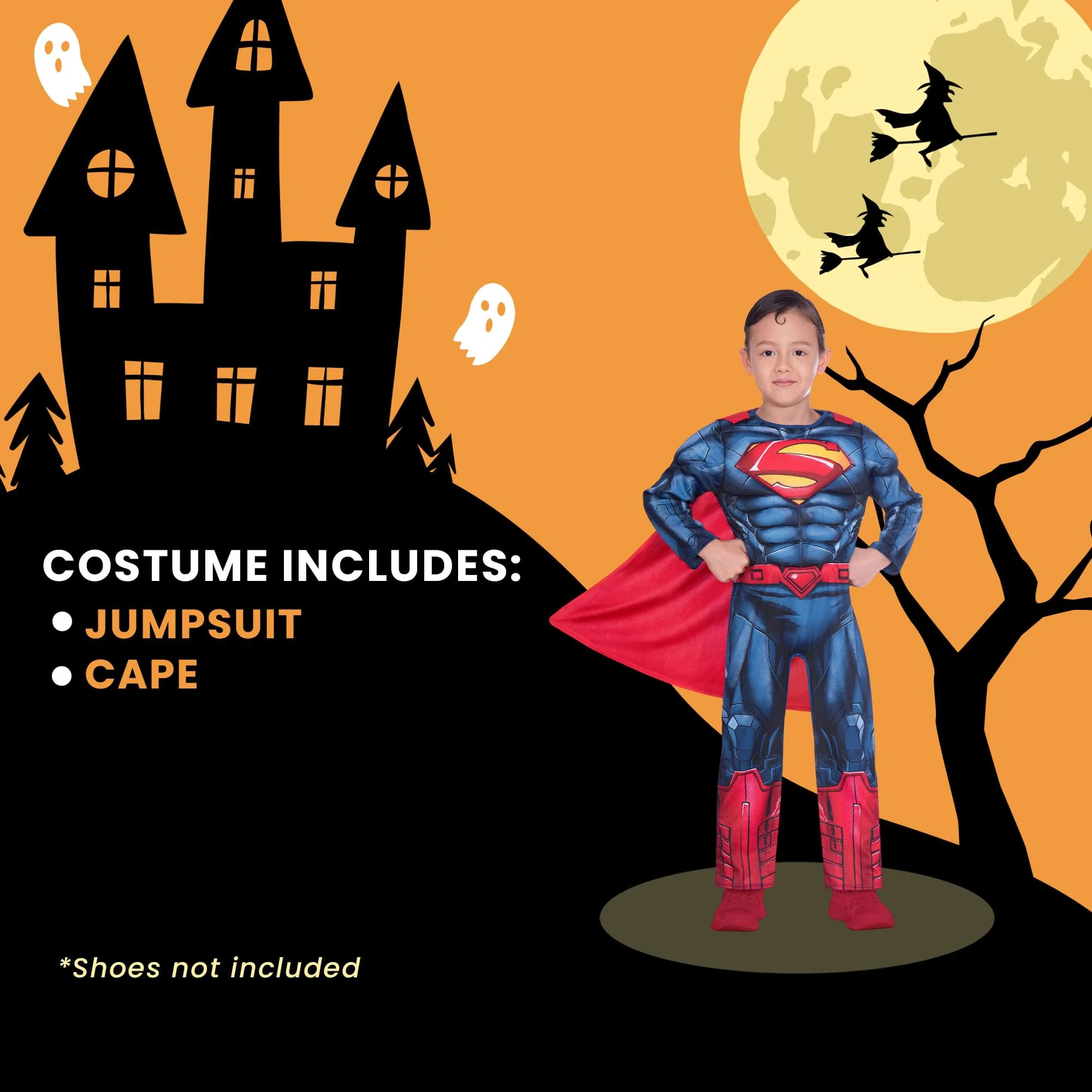 Child Superman Classic Costume - Image 5