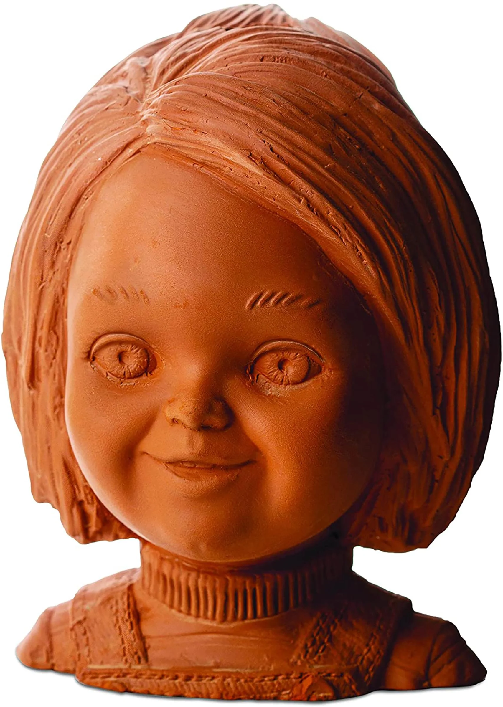 Childs Play Chucky Chia Pet Decorative Pottery Planter - Image 3