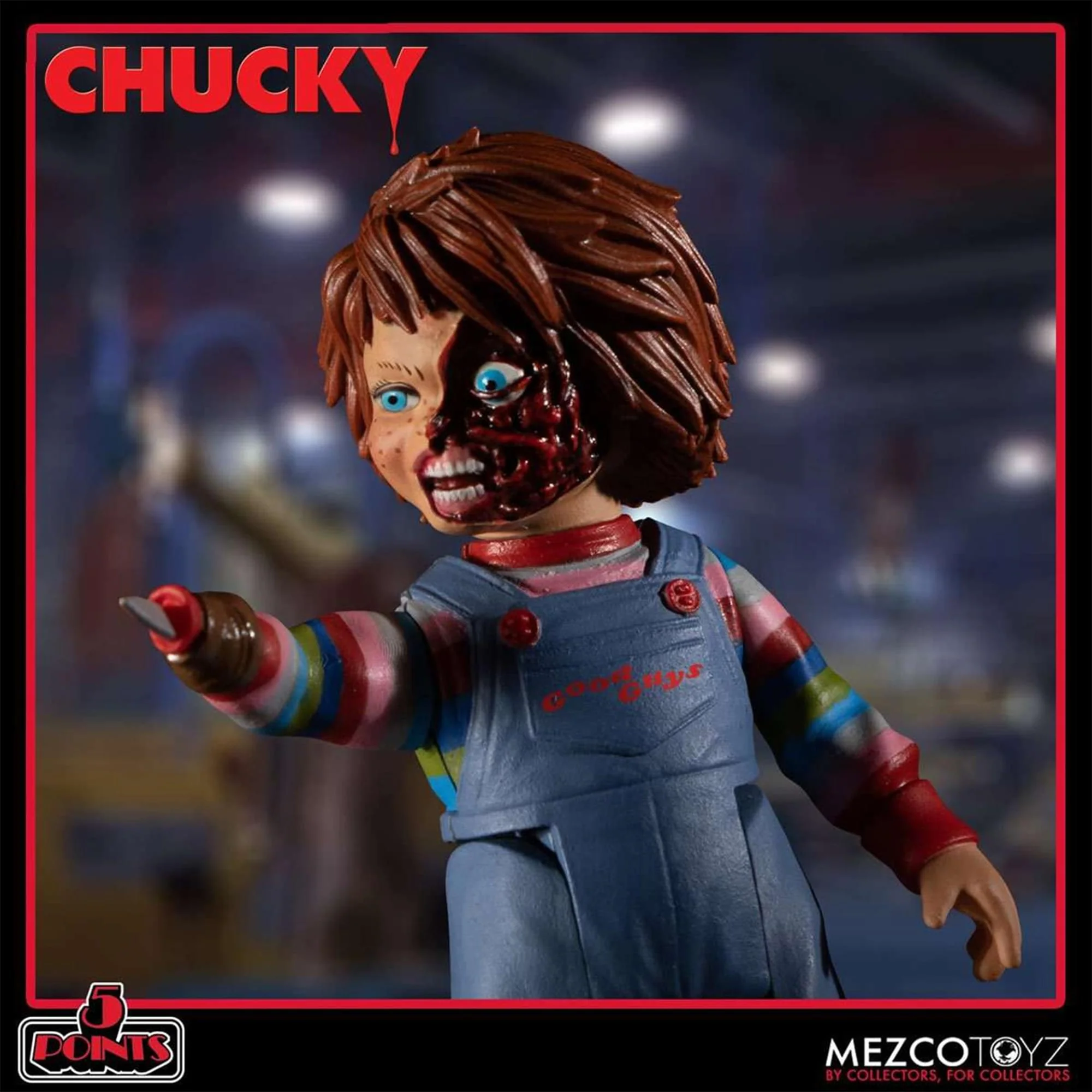 Child's Play Chucky Deluxe 5 Point Figure Set - Image 4