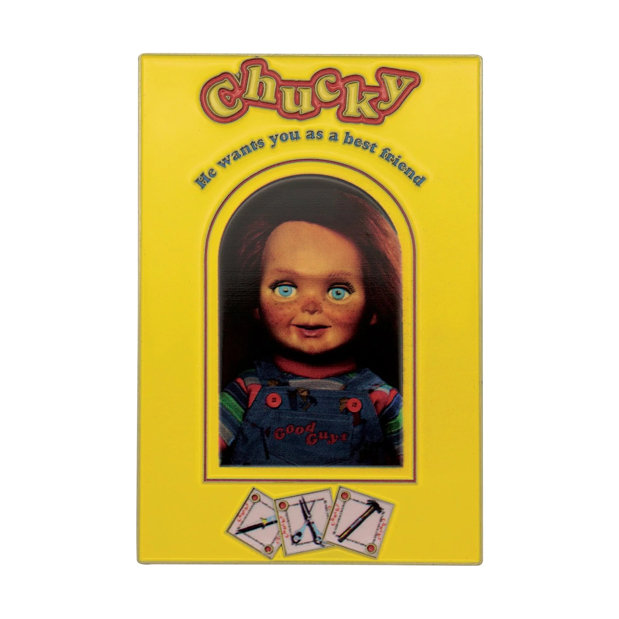 Child's Play Chucky Limited Edition Ingot and Spell Card - Image 3