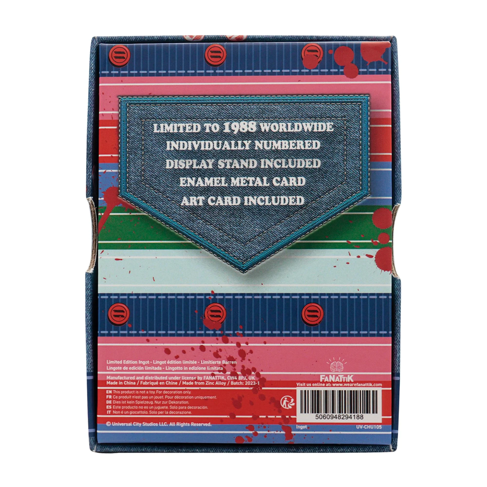 Child's Play Chucky Limited Edition Ingot and Spell Card - Image 5